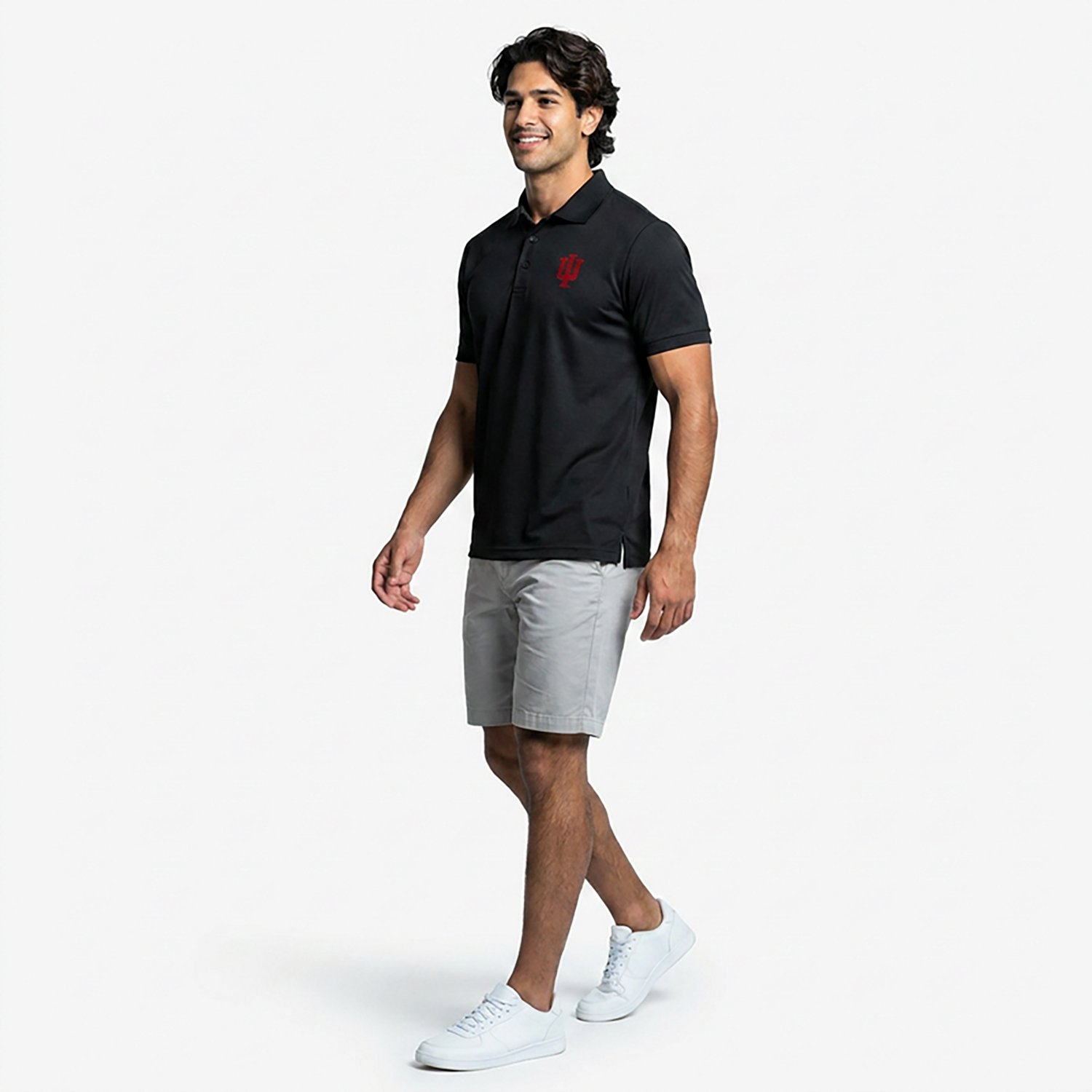 Antigua Men's Indiana University Legacy Pique Polo Shirt - view number 3