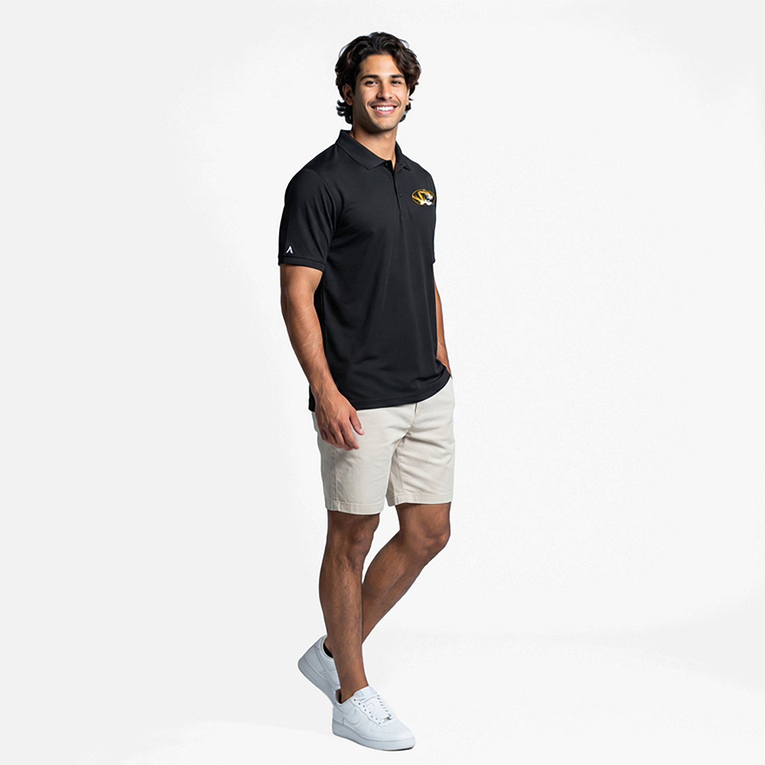 Antigua Men's University of Missouri Legacy Pique Polo Shirt - view number 3