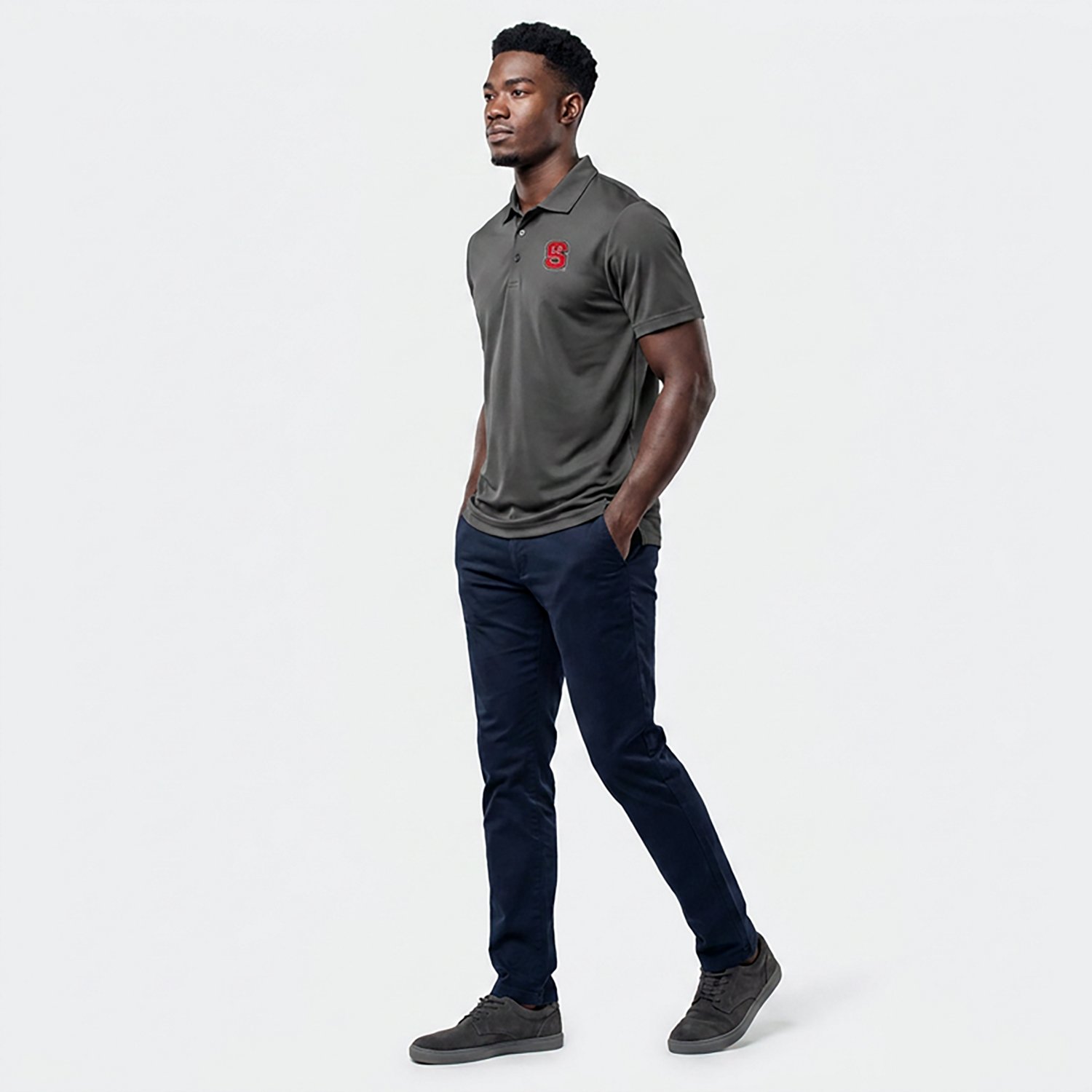 Antigua Men's North Carolina State University Legacy Pique Polo Shirt