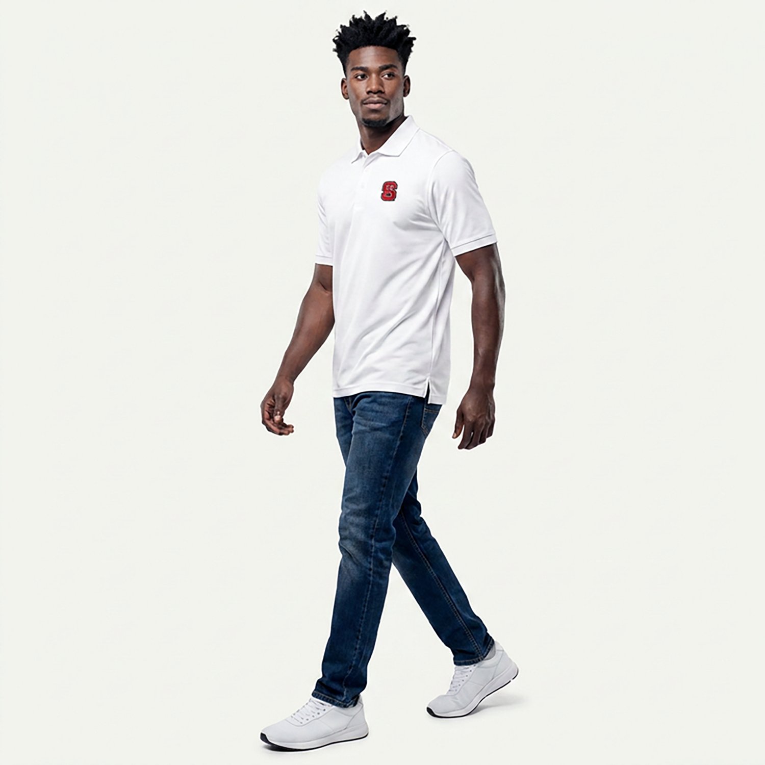 Antigua Men's North Carolina State University Legacy Pique Polo Shirt                                                            - view number 4