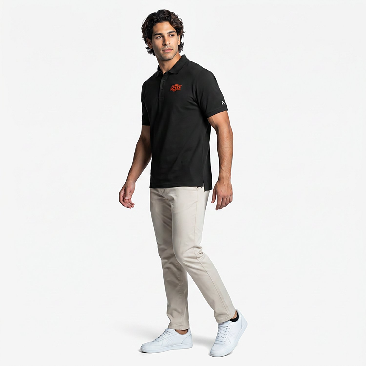 Antigua Men's Oklahoma State University Legacy Pique Polo Shirt