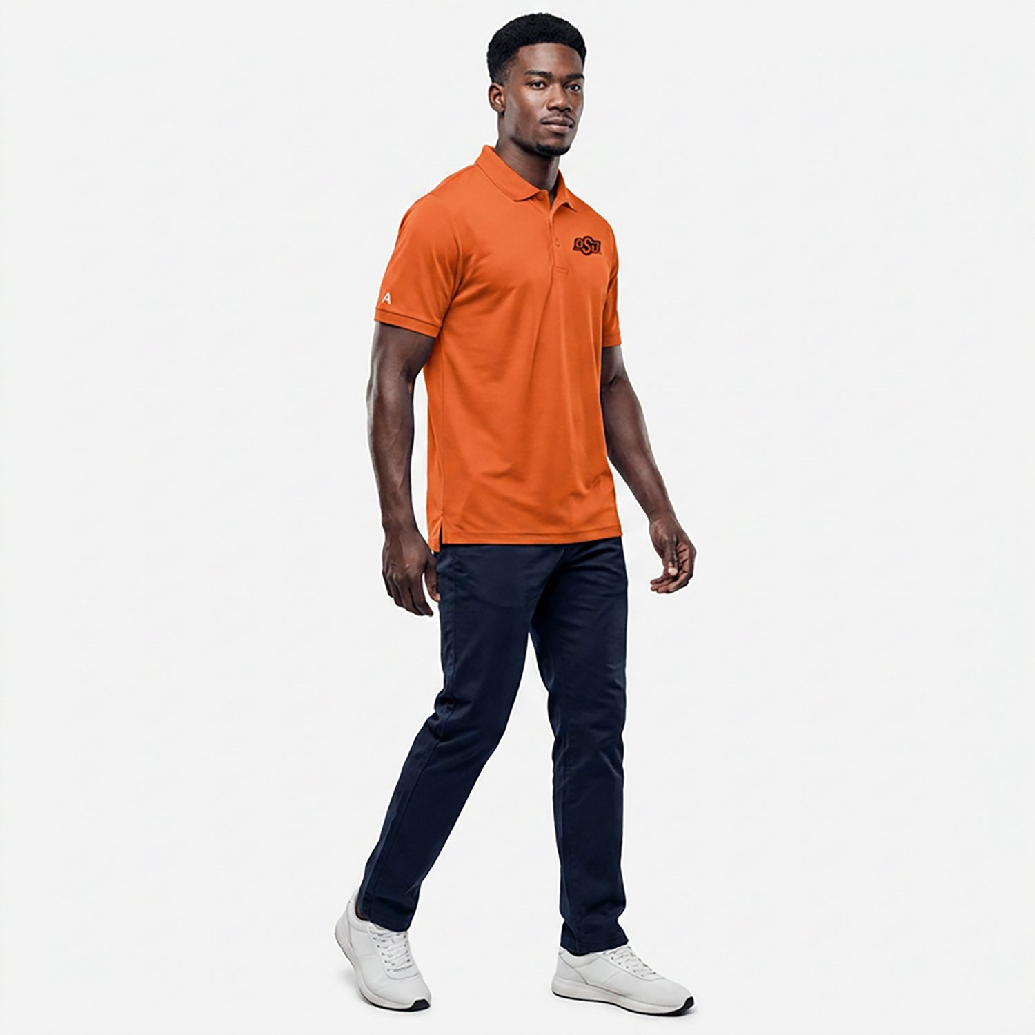 Antigua Men's Oklahoma State University Legacy Pique Polo Shirt - view number 4