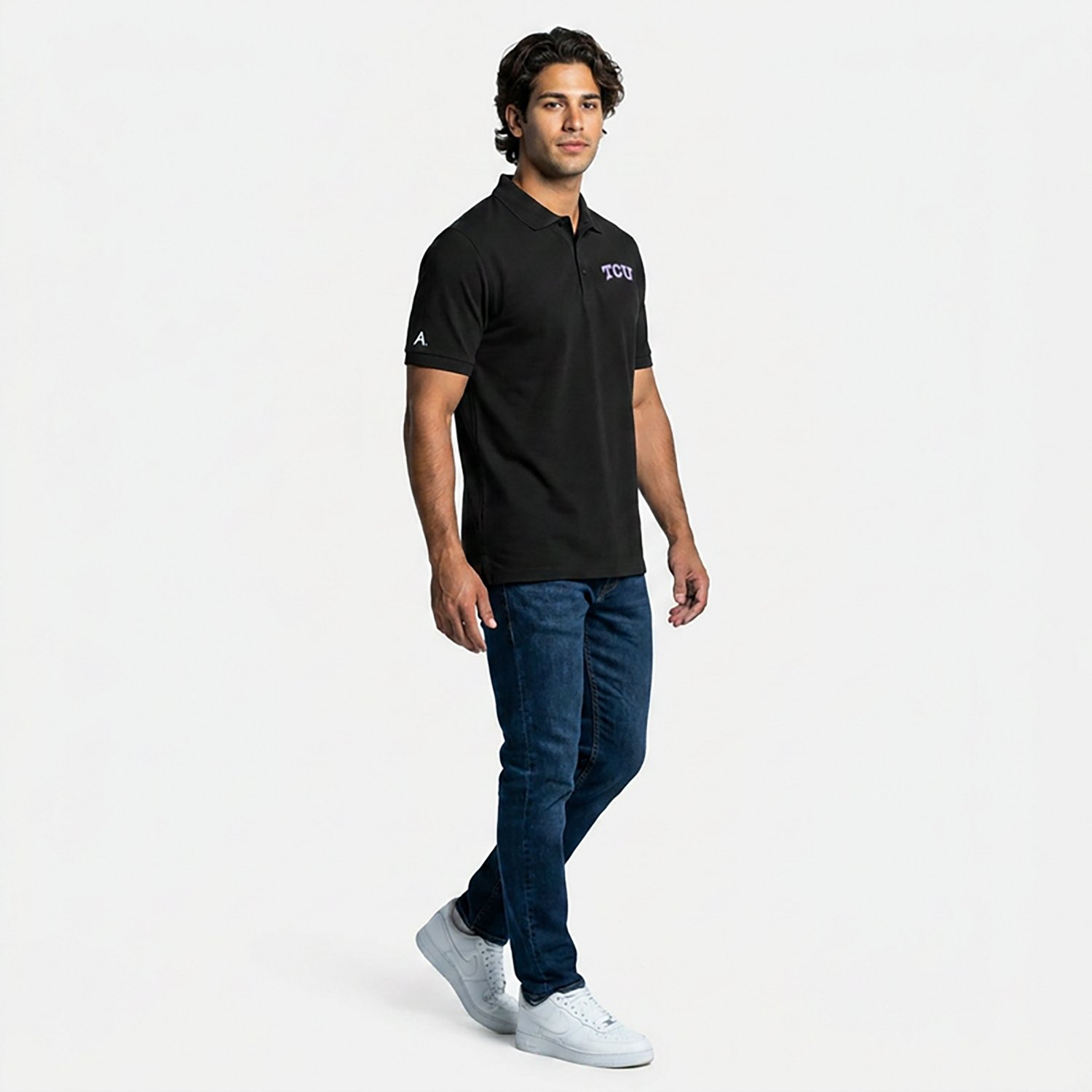 Antigua Men's Texas Christian University Legacy Pique Polo Shirt