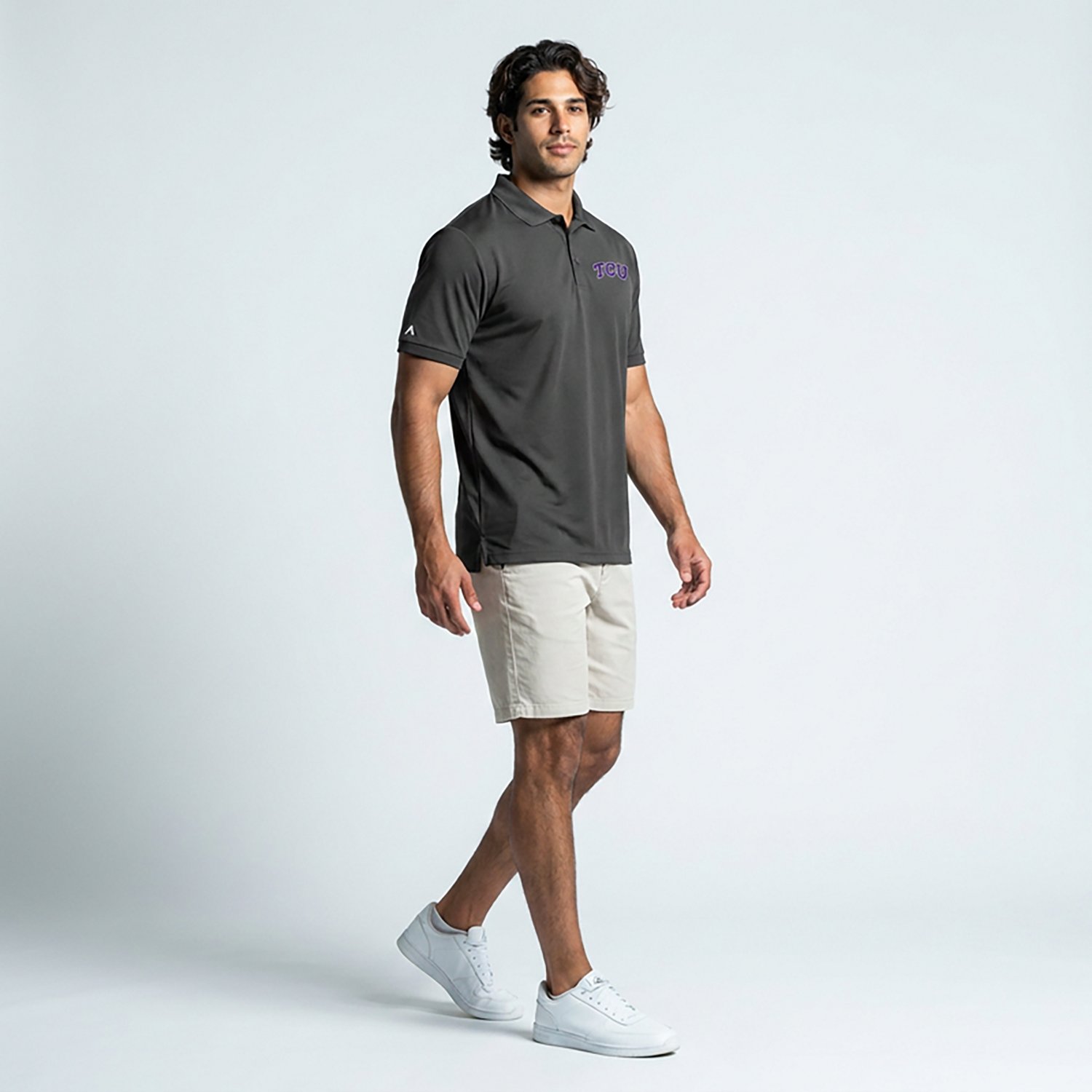 Antigua Men's Texas Christian University Legacy Pique Polo Shirt - view number 4