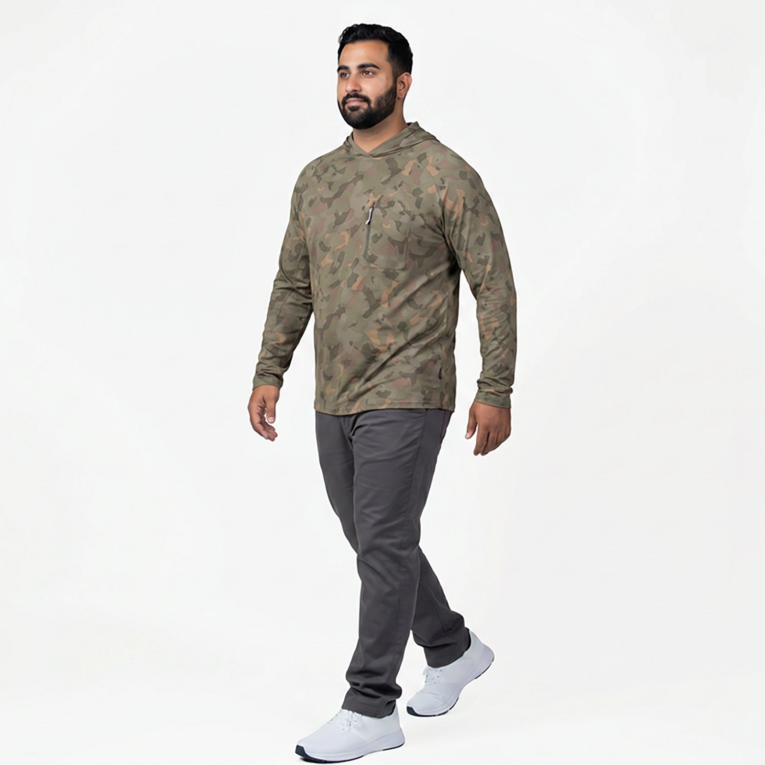 Magellan Outdoors Men's Shore and Line Hoodie - view number 3