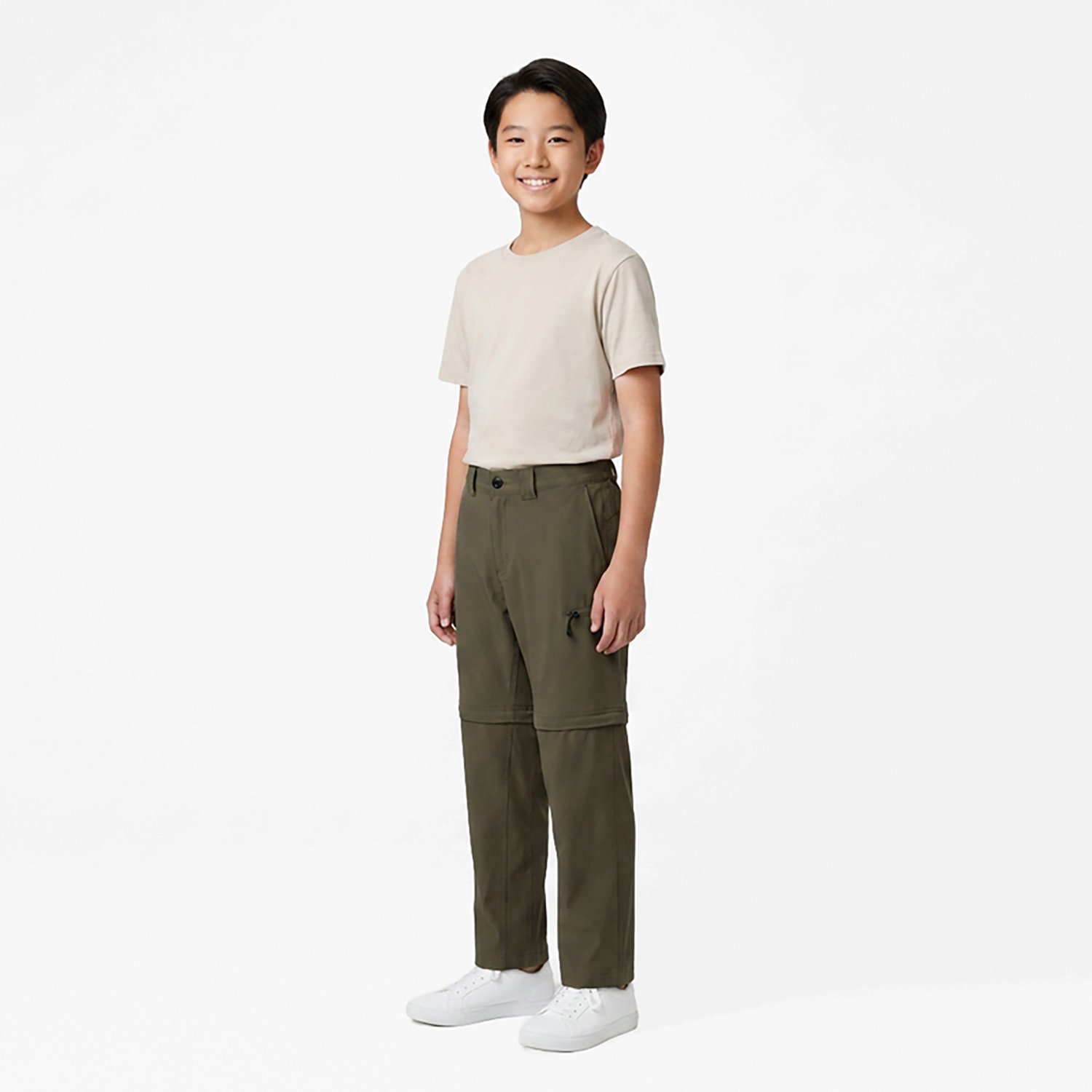 Magellan Outdoors Boys' FishGear Overcast ZipOff Pants