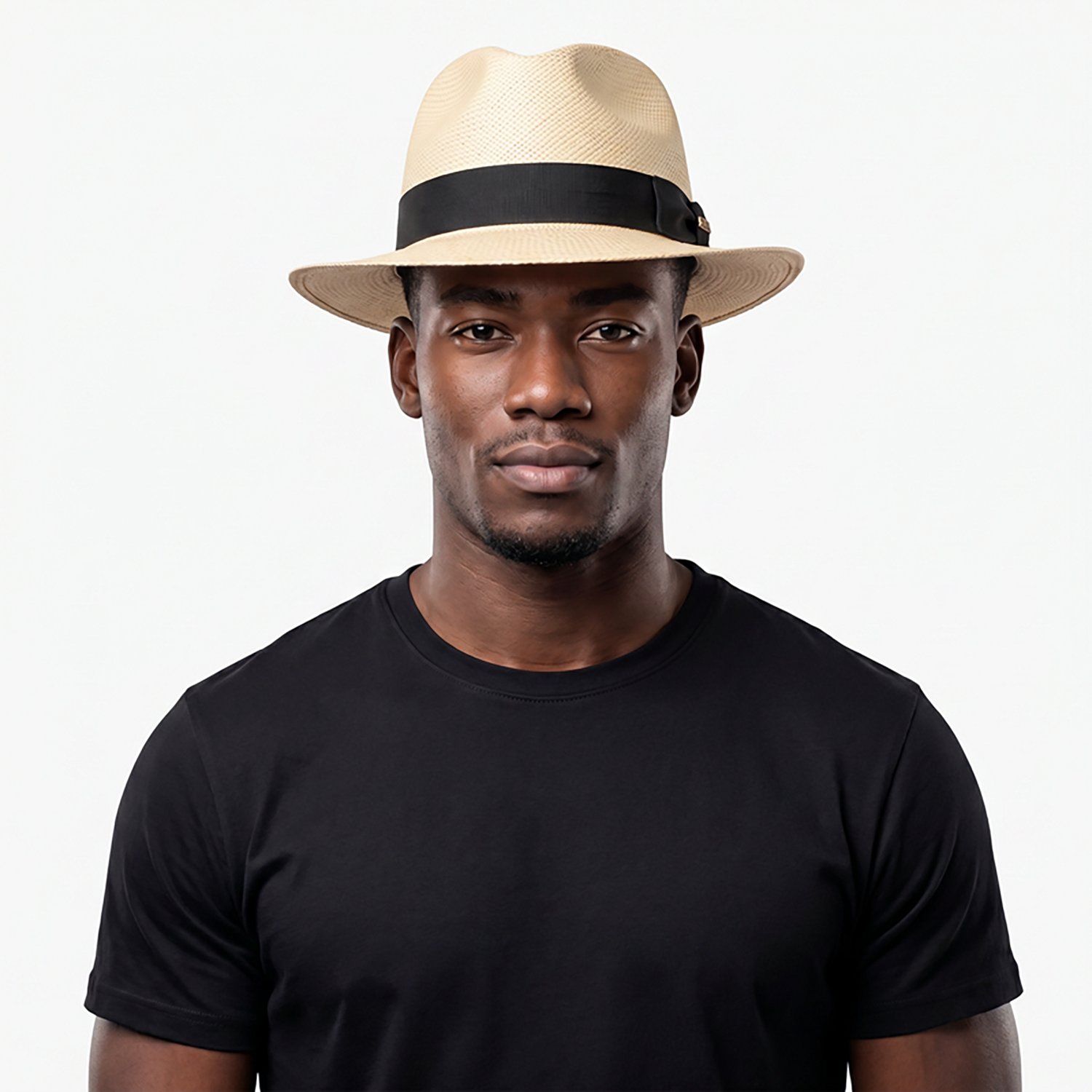 Scala Pronto Men's Hand Woven Panama Snap Brim Fedora