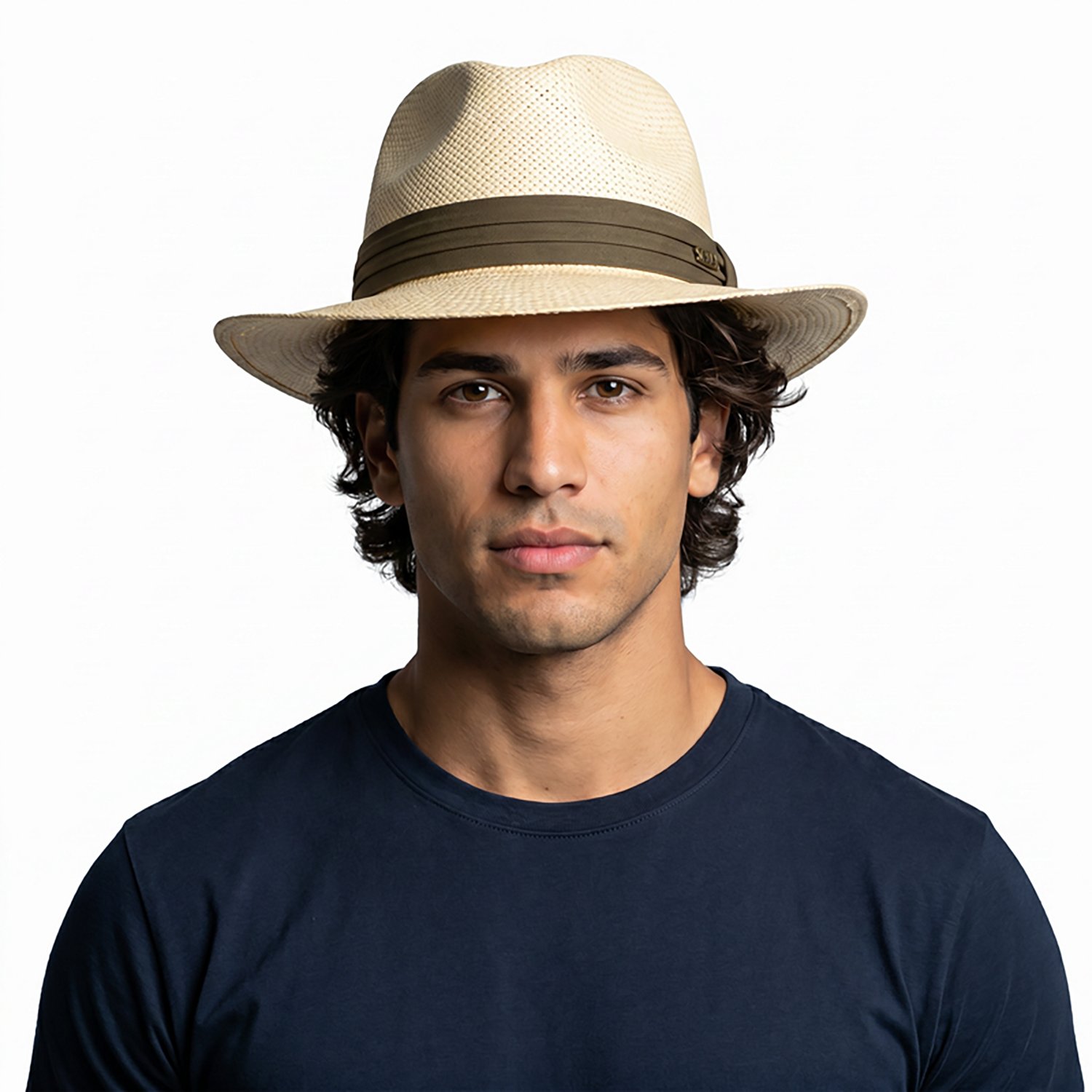 Scala Pronto Men's Hand Woven Panama Outback Hat