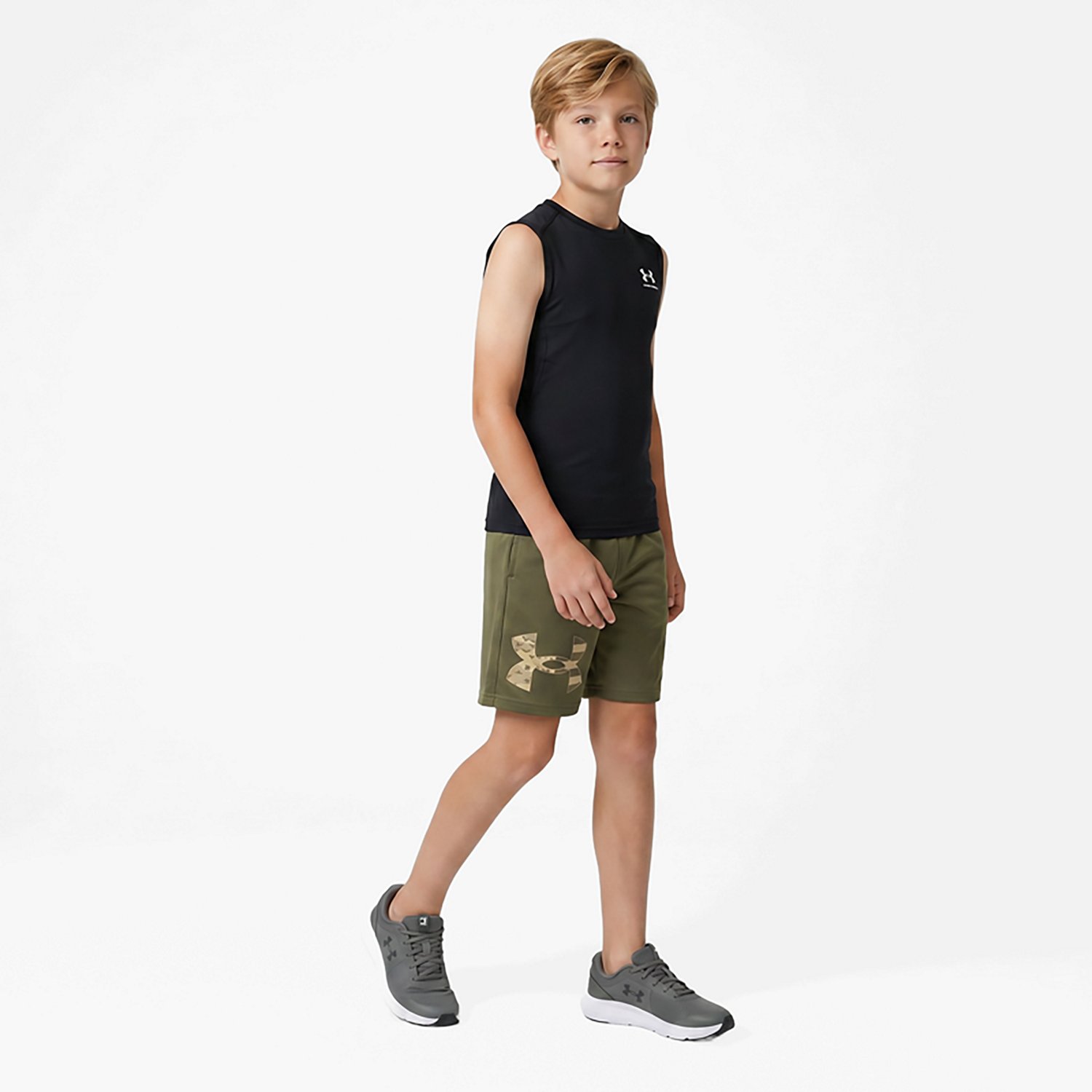 Under Armour Boys' HeatGear Sleeveless Shirt