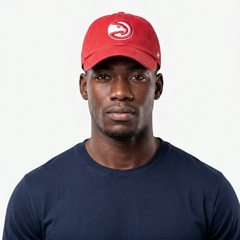 '47 Atlanta Hawks Team Clean Up Adjustable Hat