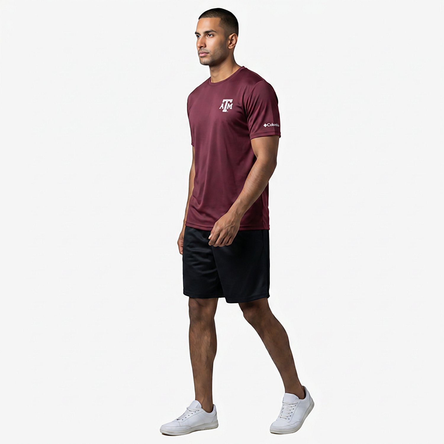 Columbia Sportswear Men's Texas A&M University Terminal Tackle Short Sleeve T-shirt - view number 3