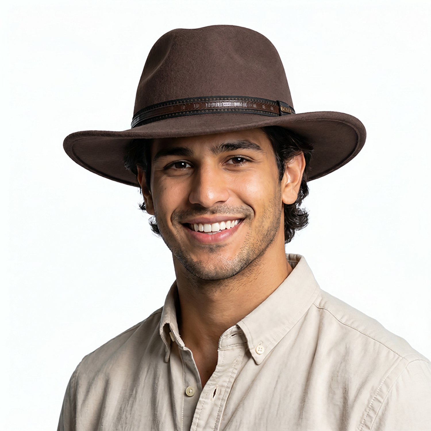 Scala Men's San Antonio Outback Wool Hat