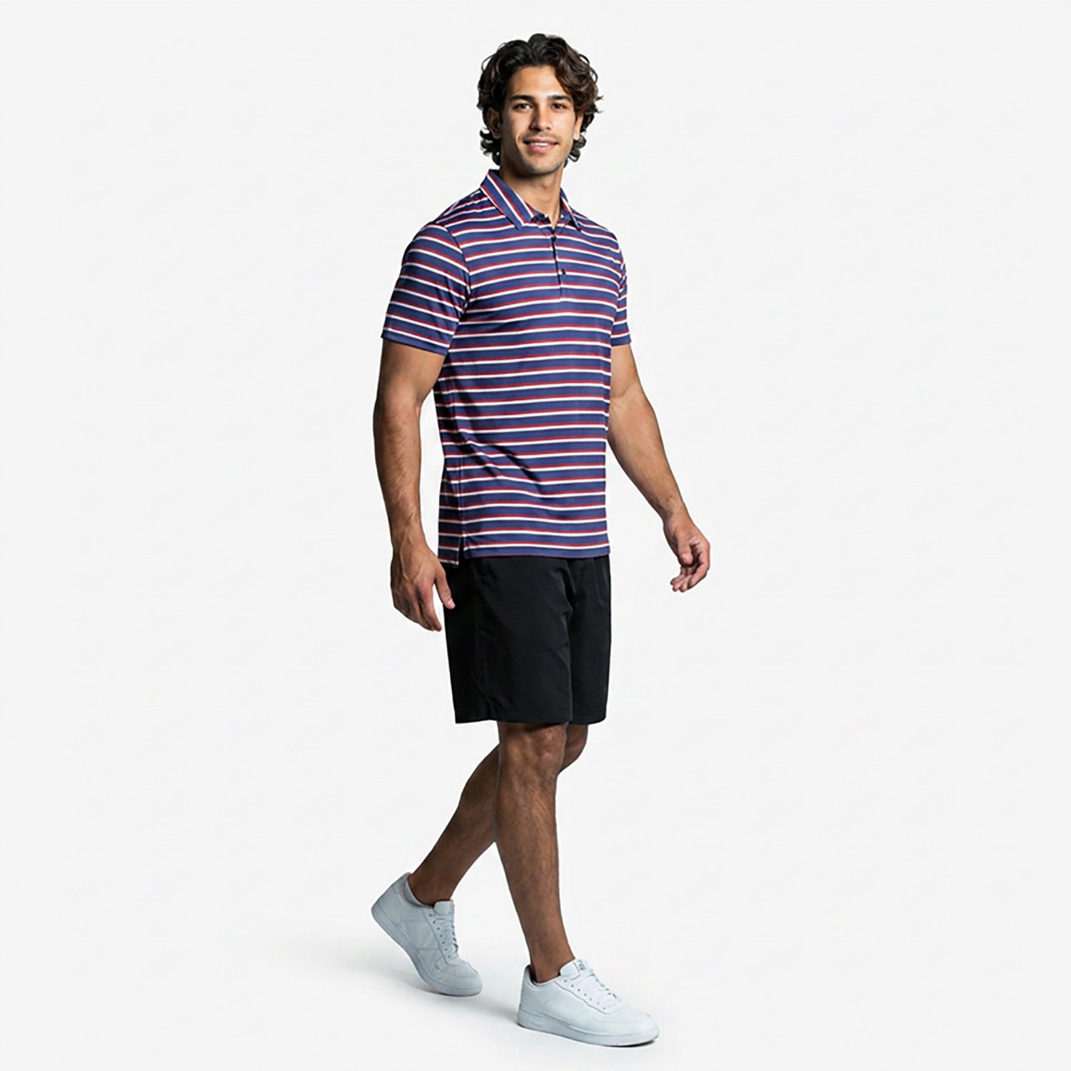 Drake Men's Performance Stripe Short Sleeve T-shirt - view number 3