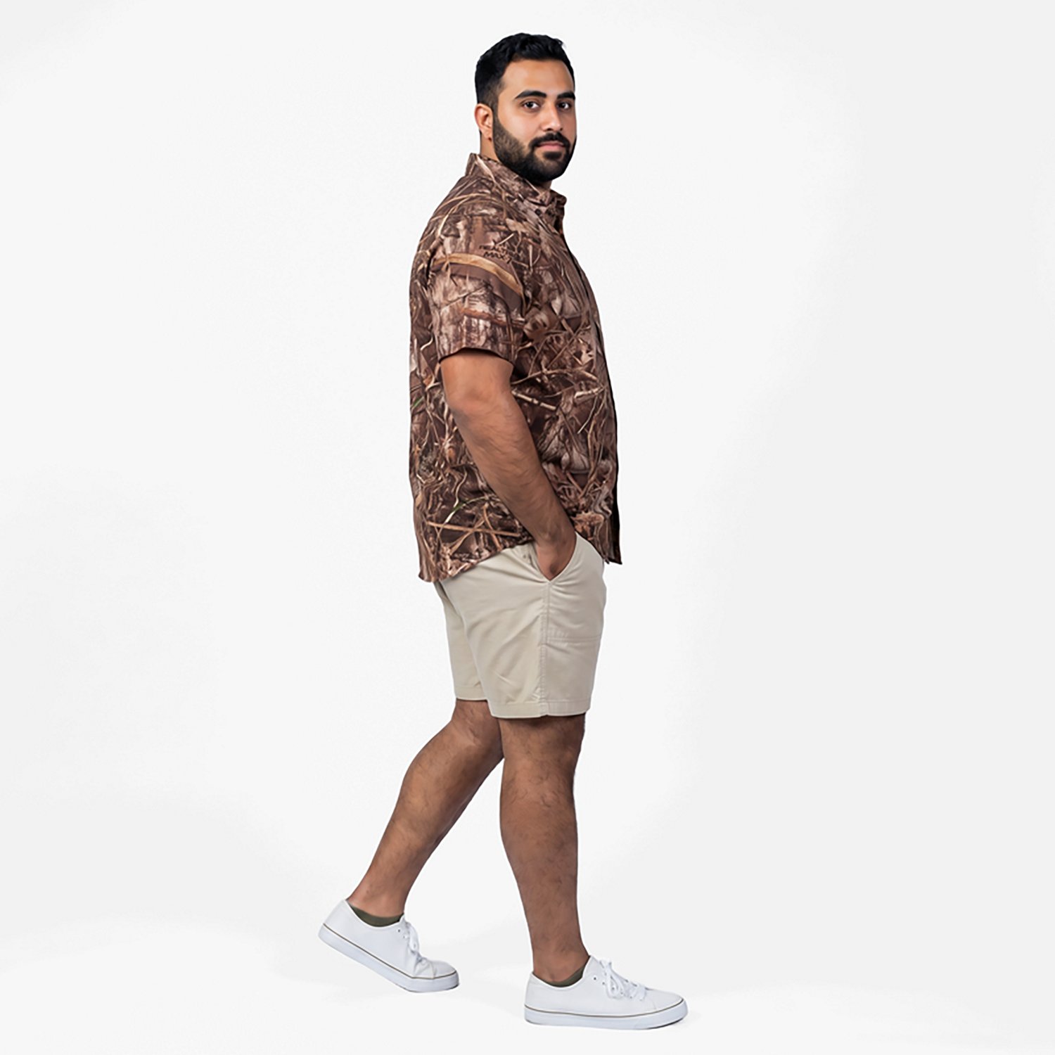 Magellan Outdoors Men's Lightweight Ripstop Button Down Short Sleeve Shirt                                                       - view number 3