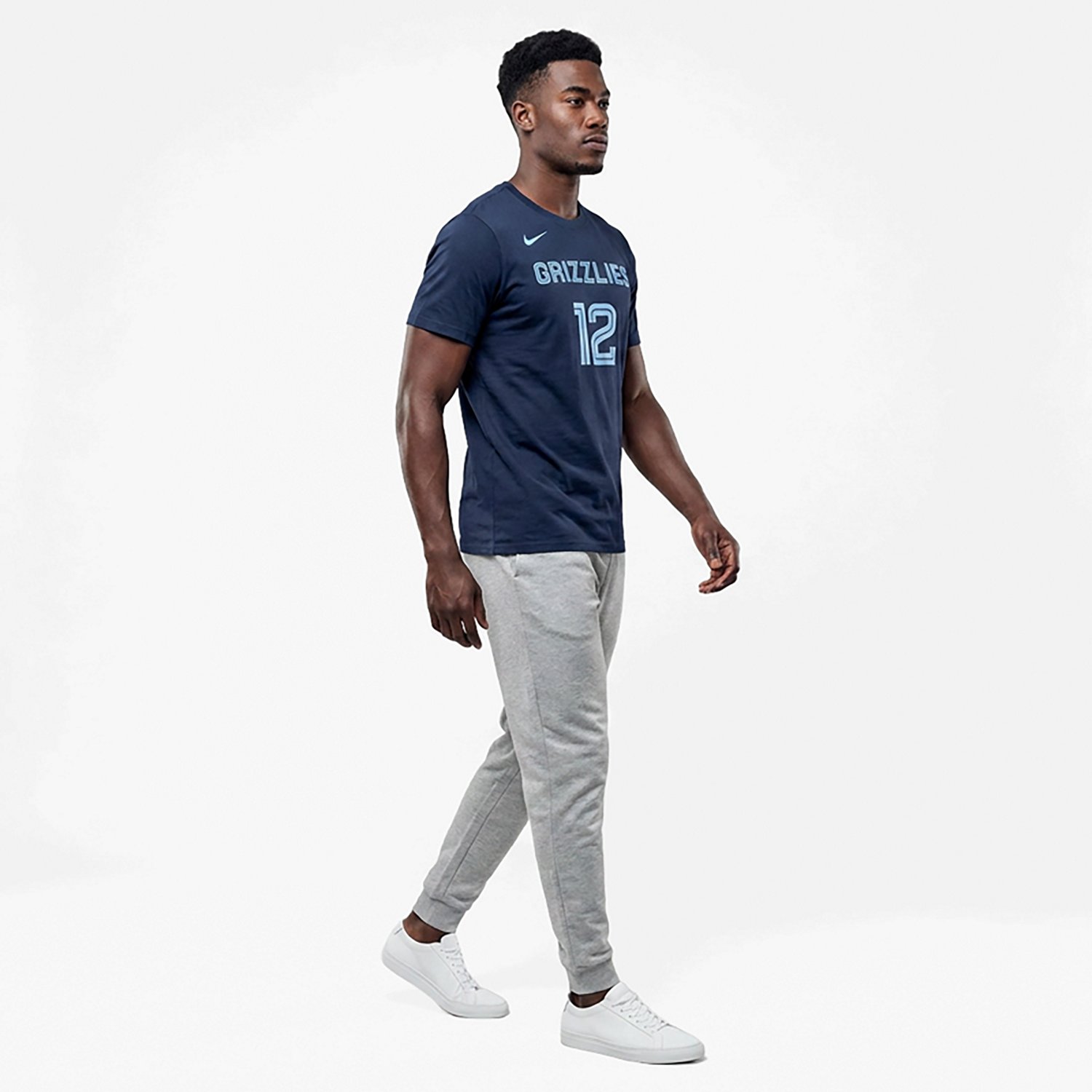 Nike Men's Memphis Grizzlies Ja Morant #12 Essential N&N T-shirt - view number 2