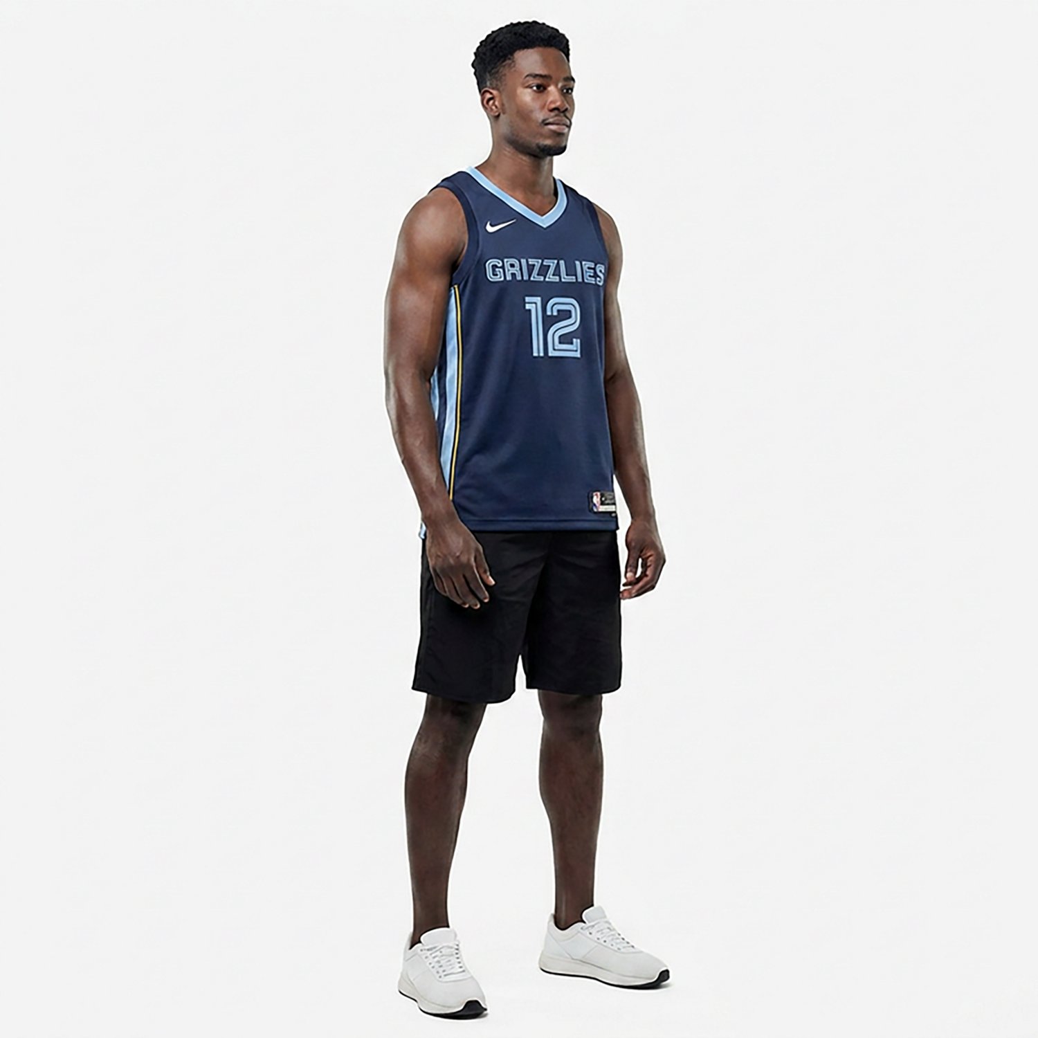 Nike Men's Memphis Grizzlies Ja Morant Swingman Jersey - view number 3