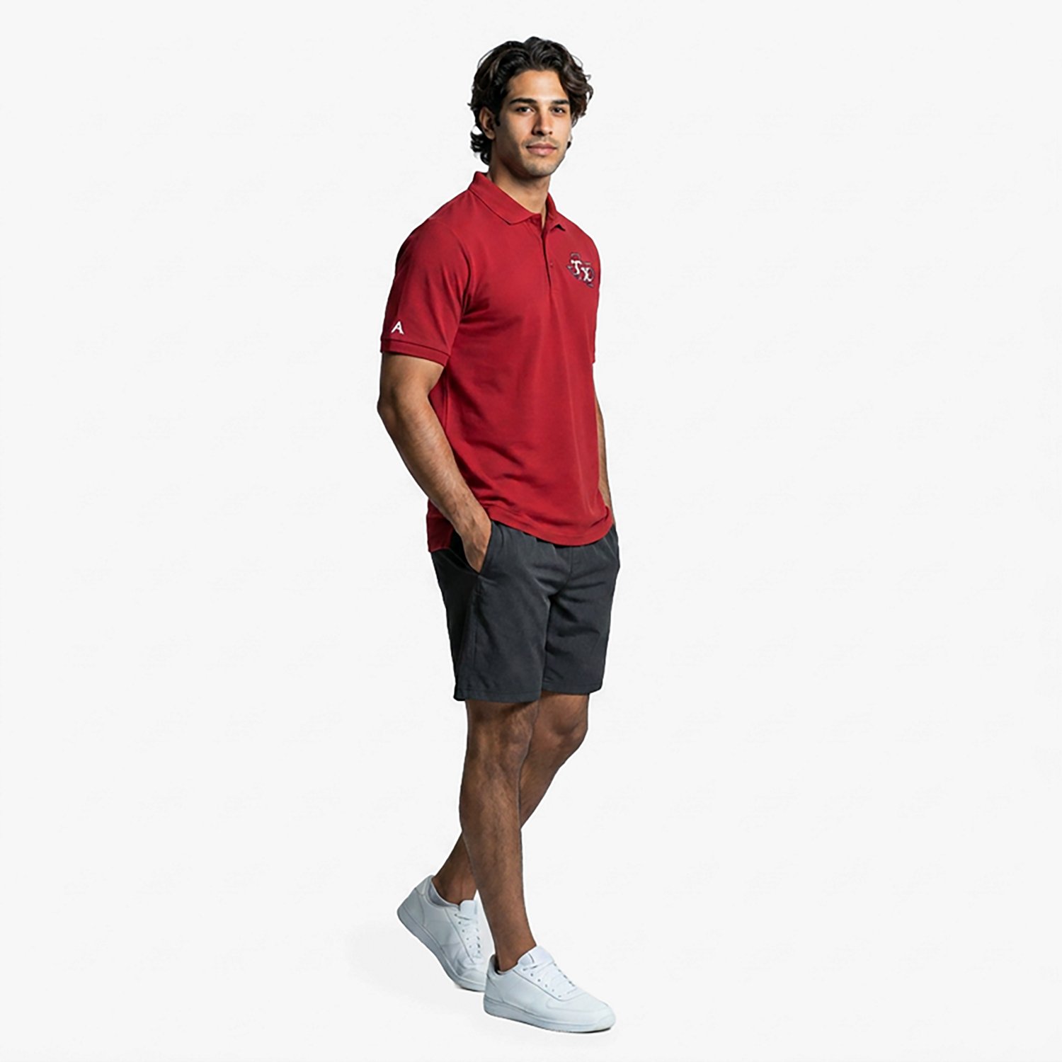 Antigua Men's Texas Rangers Legacy Pique Polo Shirt