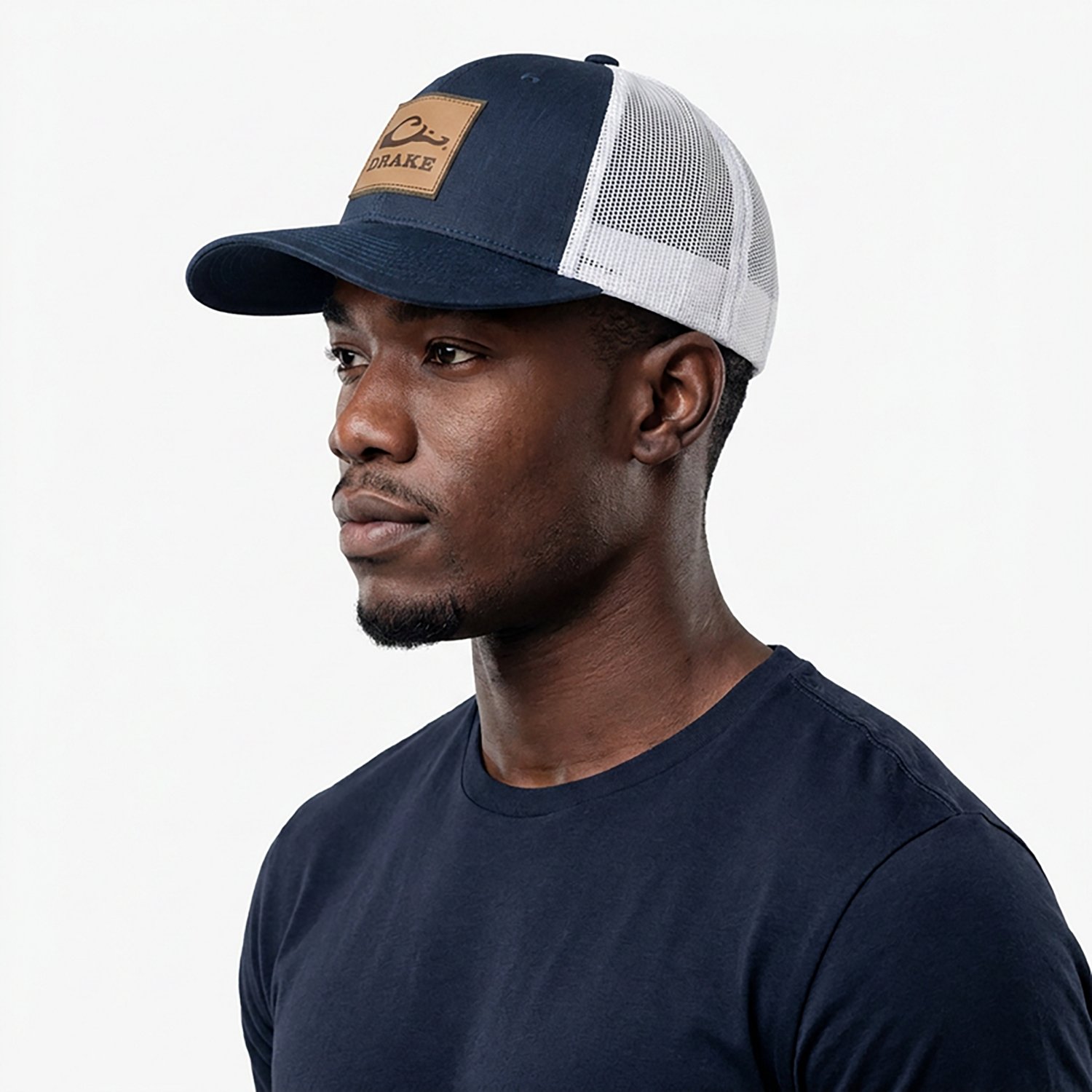 Drake Men’s Square Leather Patch 2.0 Cap - view number 2