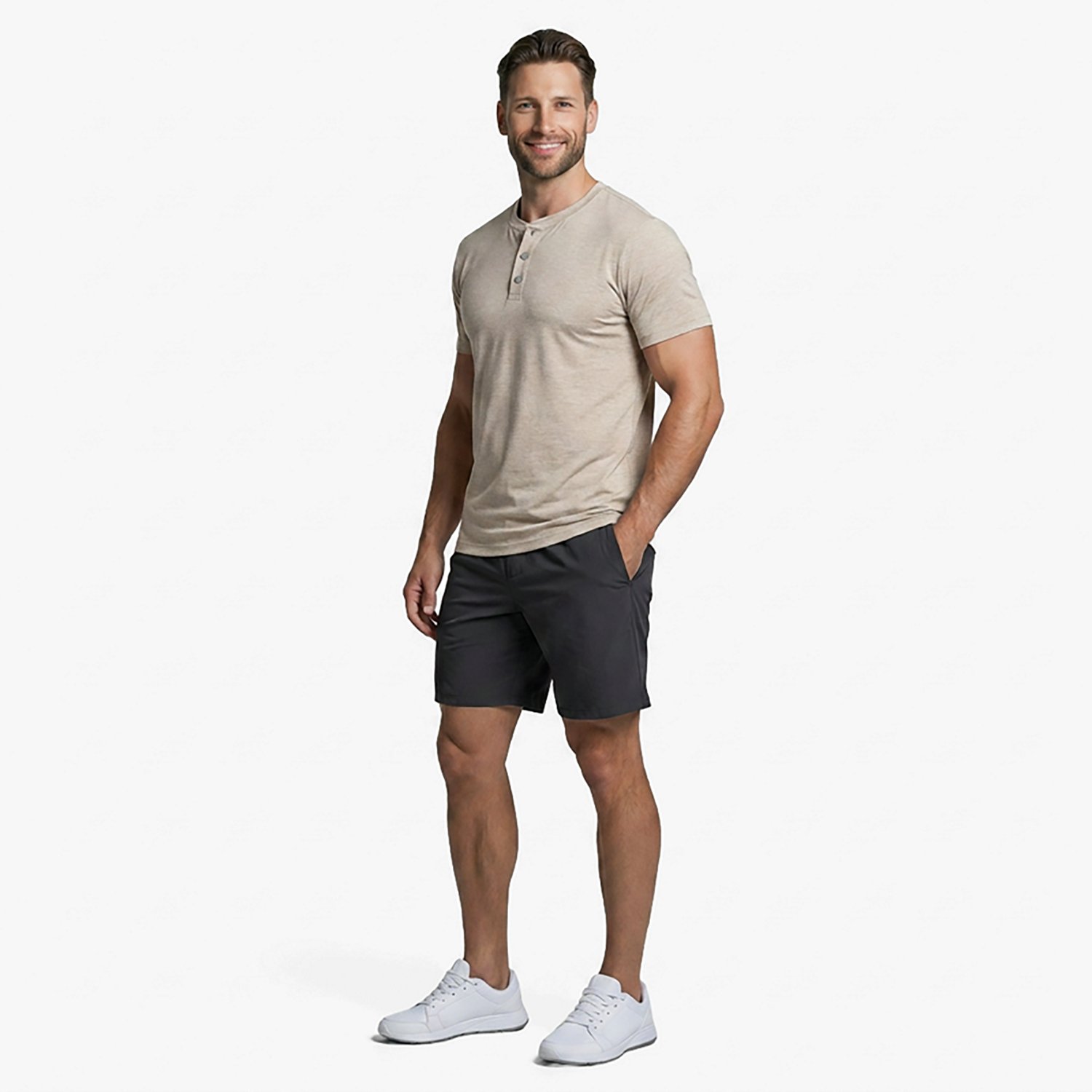 Magellan Men's Summerville Henley T-shirt