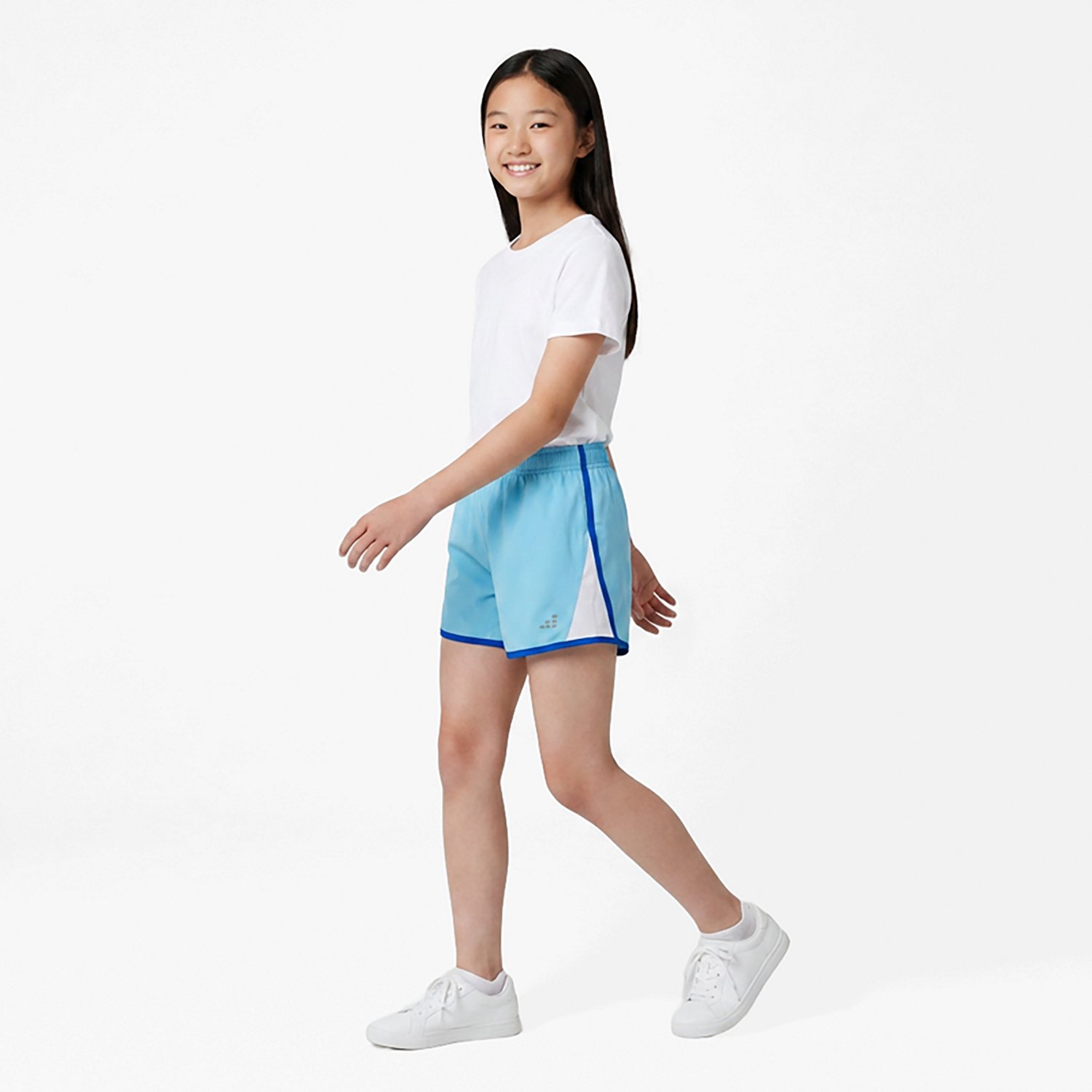 BCG Girls' Run Race Shorts 4 in