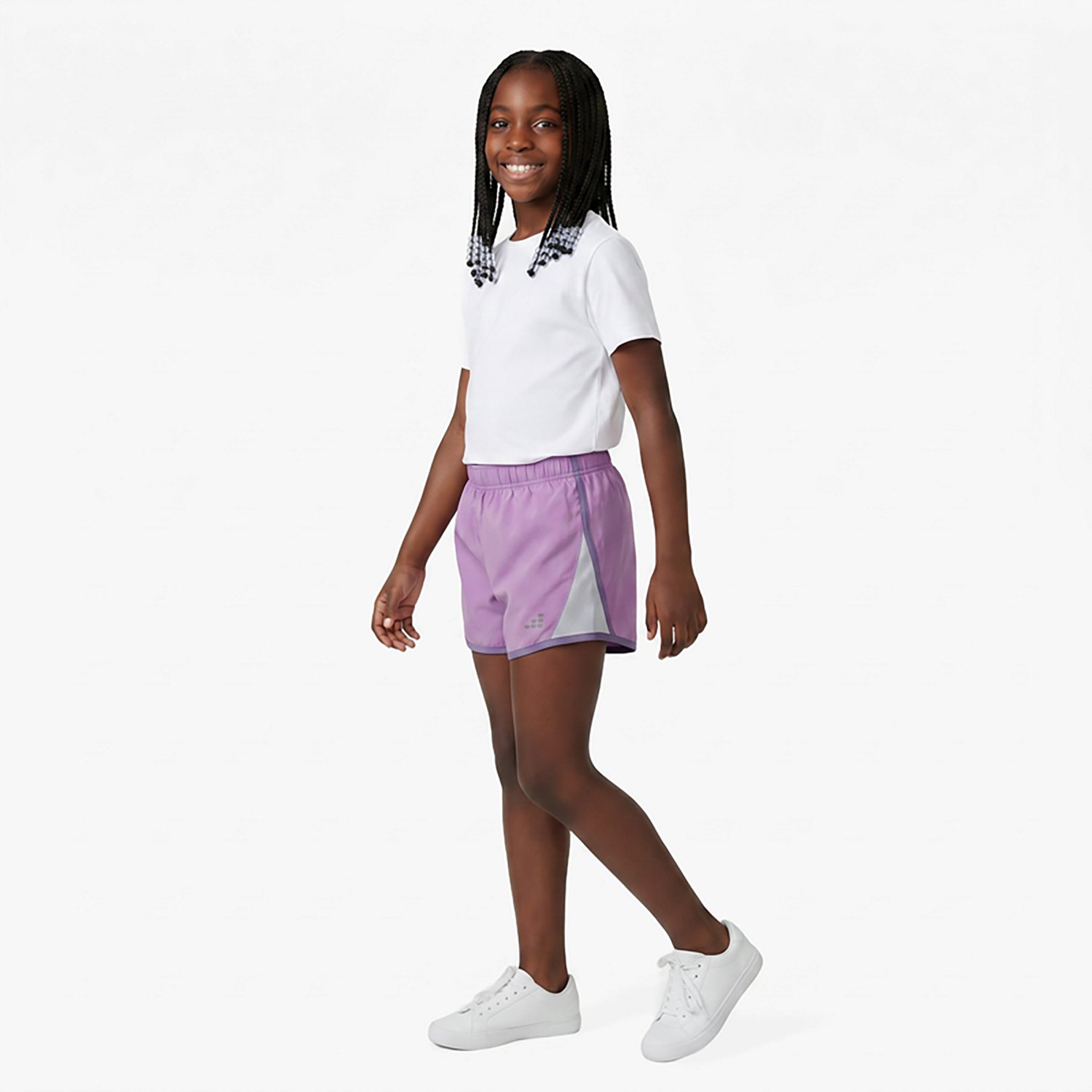 BCG Girls' Run Race Shorts 4 in - view number 2
