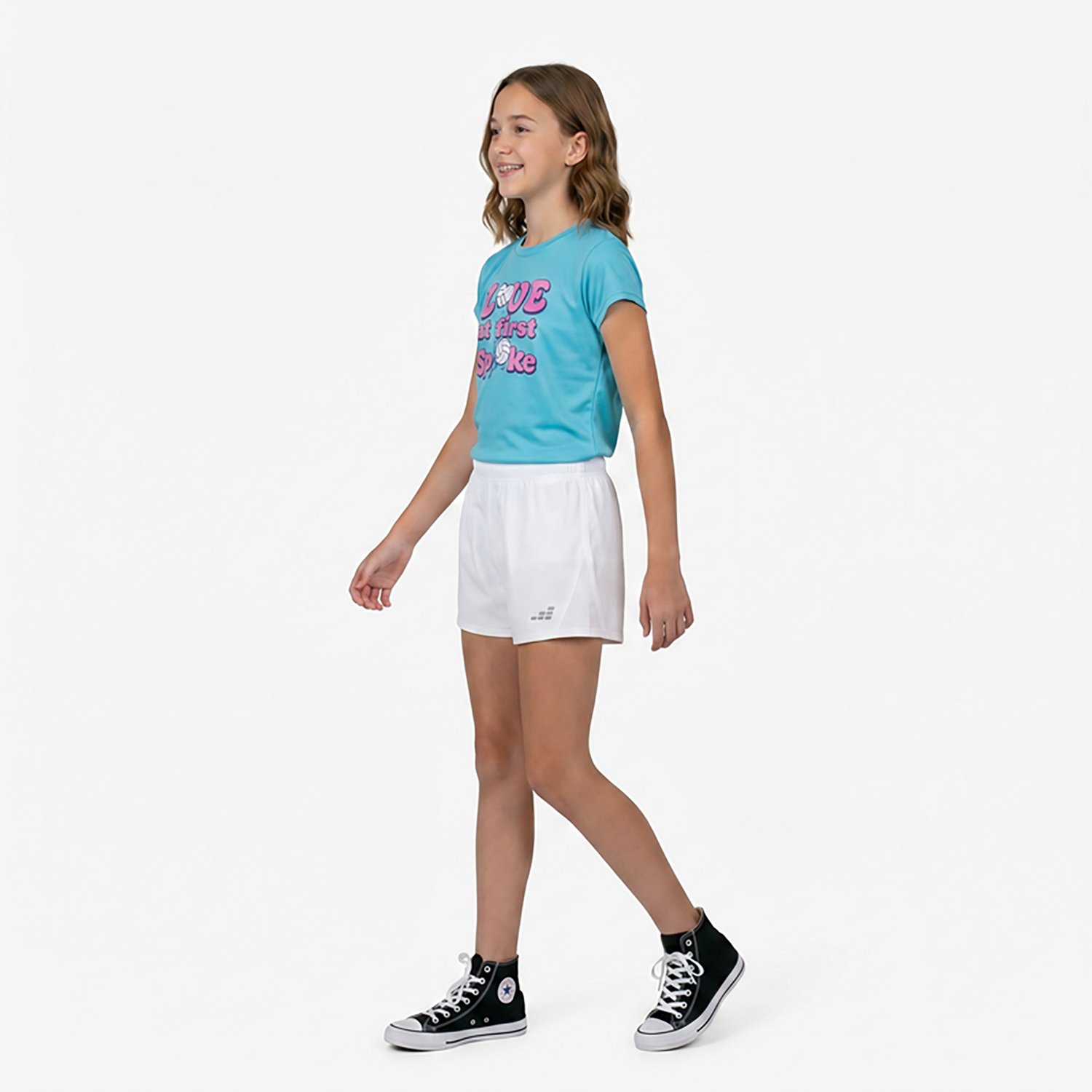 BCG Girls' Run Race Shorts 4 in - view number 3