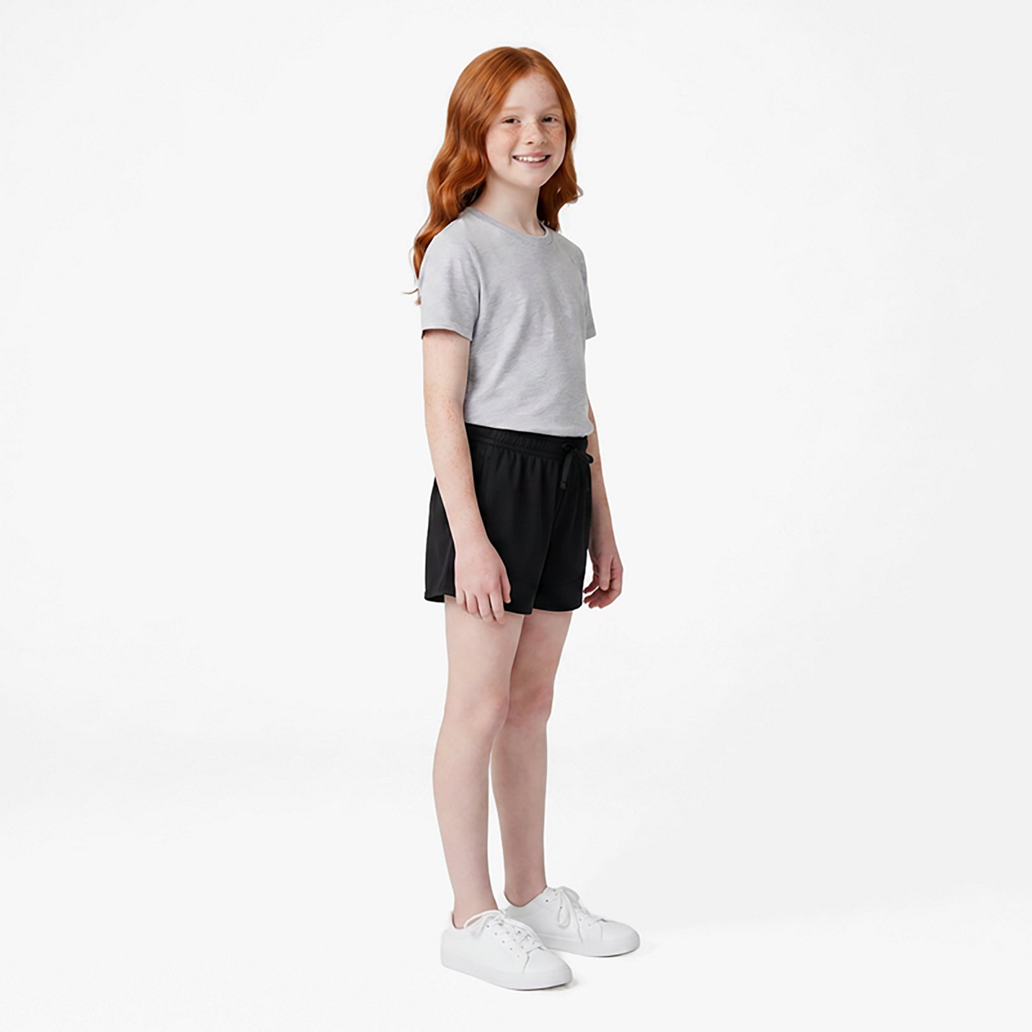 BCG Girls' Turbo Textured Shorts                                                                                                 - view number 2