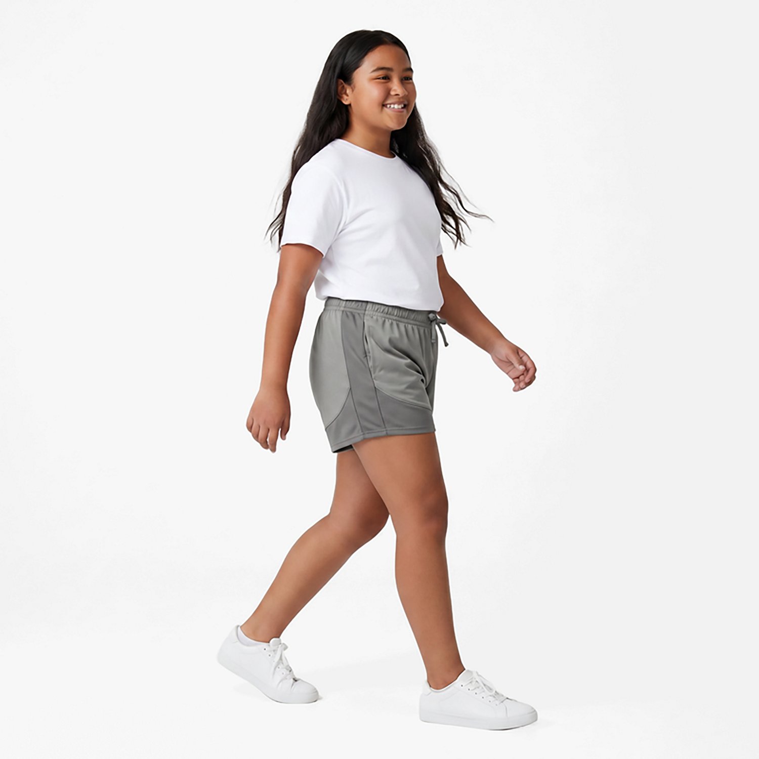 BCG Girls' Turbo Textured Shorts                                                                                                 - view number 2
