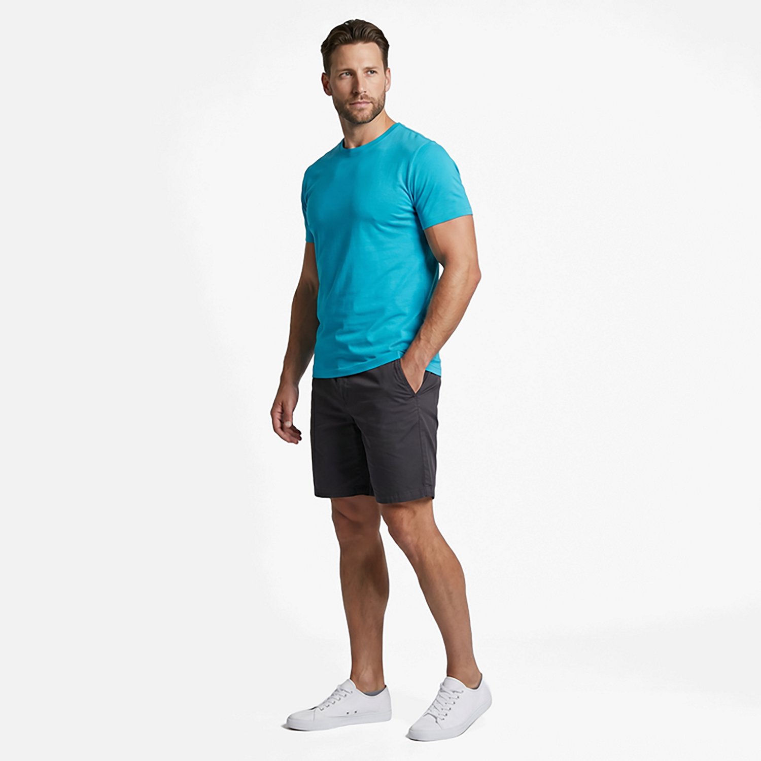 BCG Men's Styled Cotton Crew T-shirt