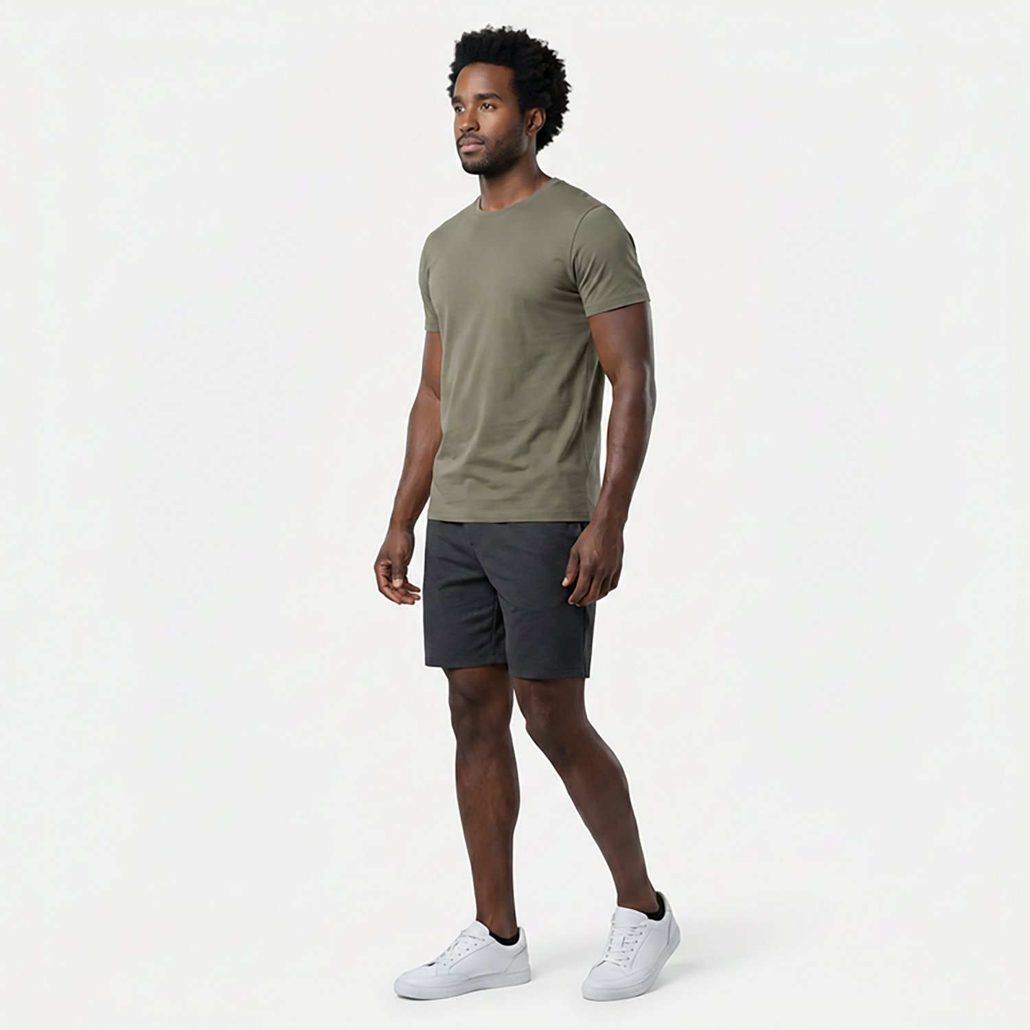 BCG Men's Styled Cotton Crew T-shirt                                                                                             - view number 3