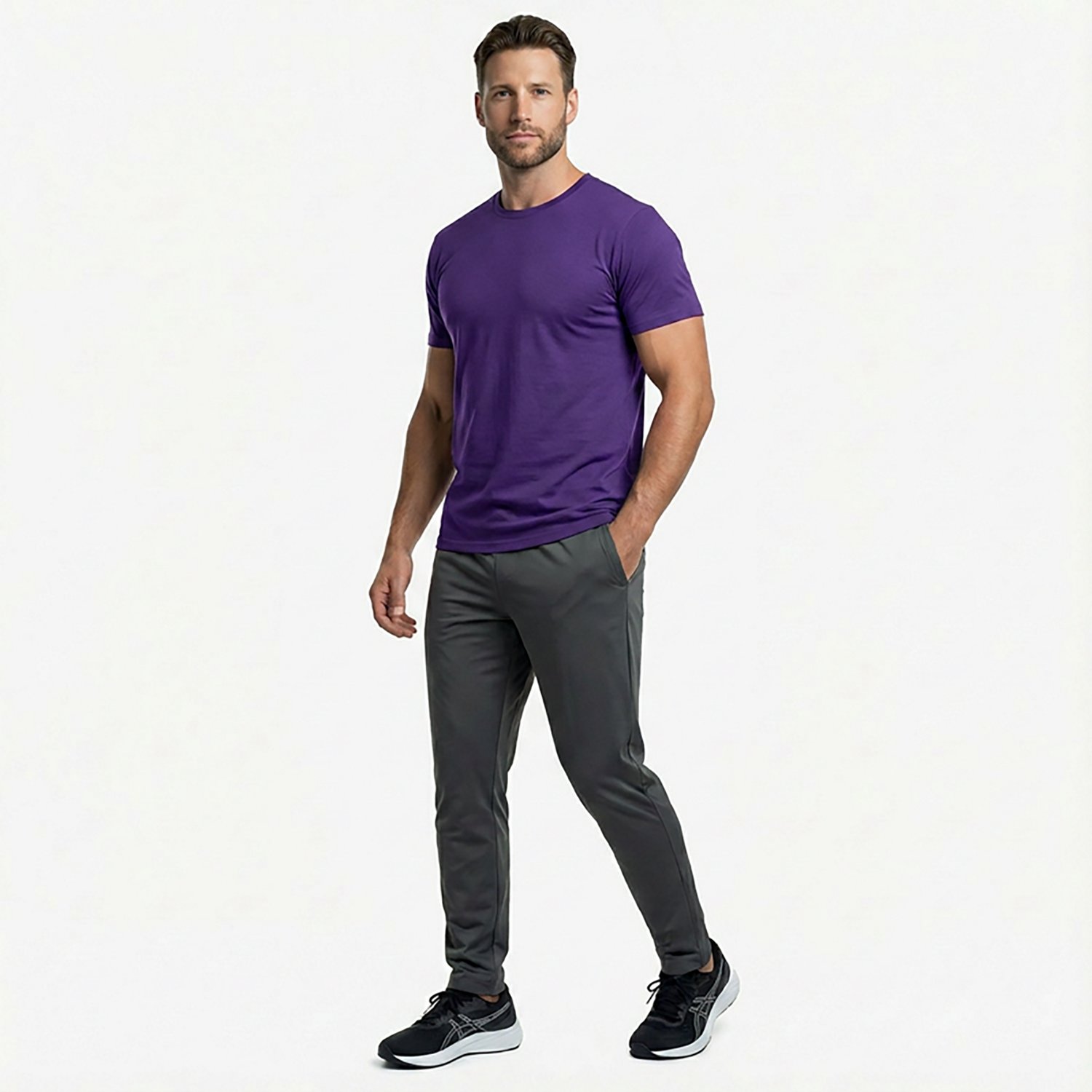 BCG Men's Styled Cotton Crew T-shirt                                                                                             - view number 3