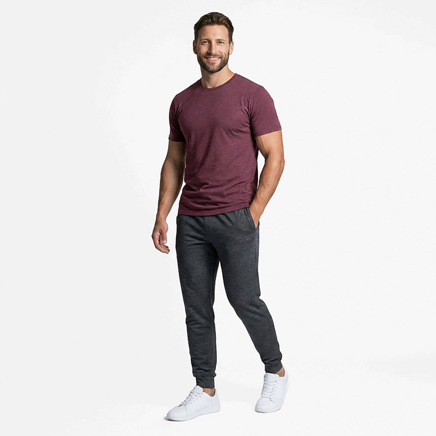 BCG Men's Styled Cotton Crew T-shirt                                                                                             - view number 3