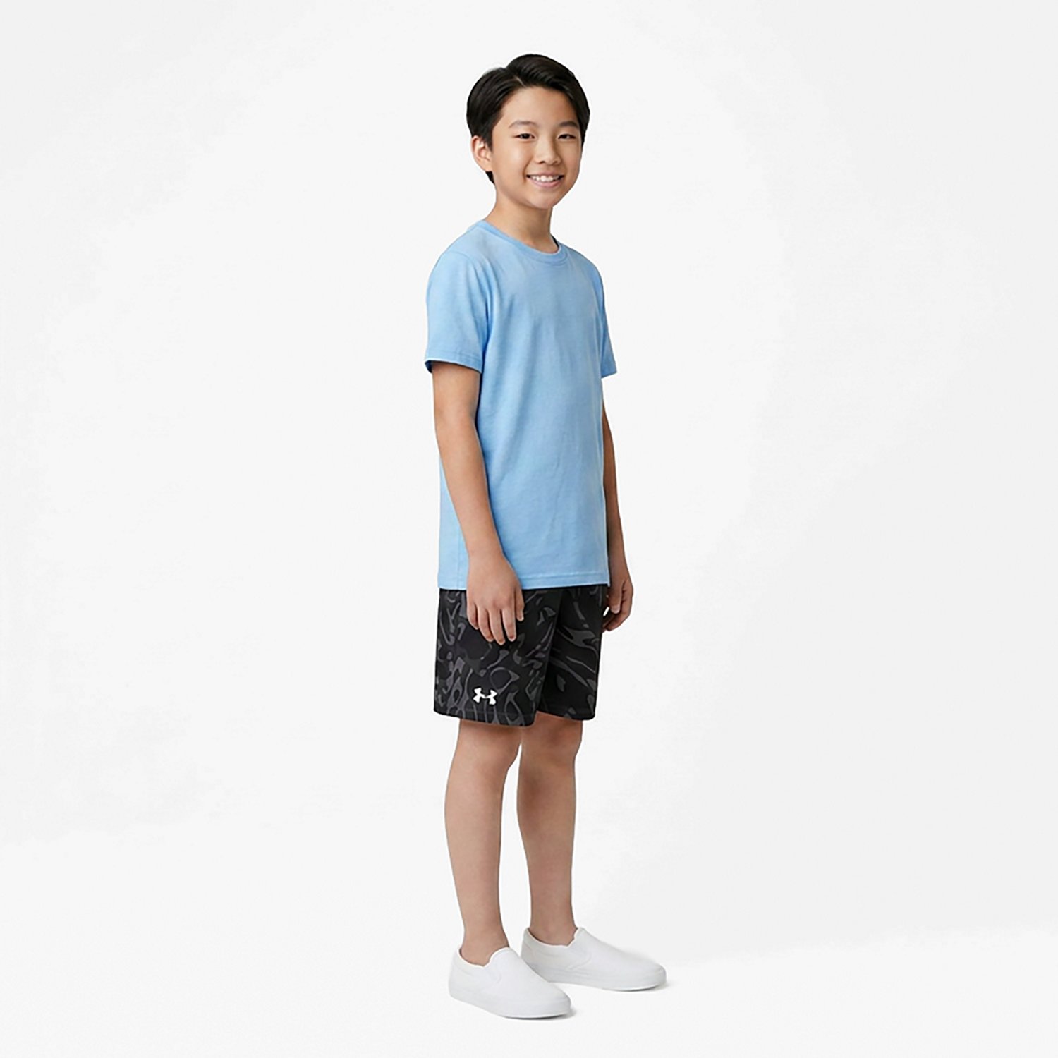 Under Armour Boys' Woven Printed Shorts - view number 2