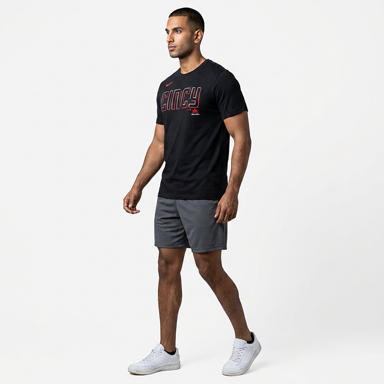 Nike Men's Cincinnati Reds City Connect Wordmark T-shirt - view number 2