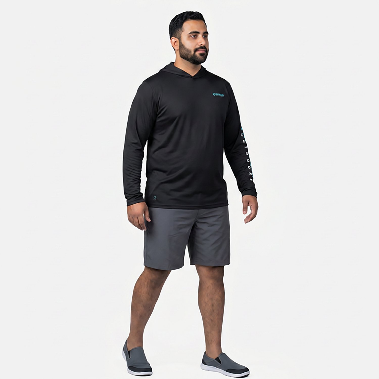 Magellan Outdoors Men's Casting Crew Long Sleeve Hoodie - view number 3
