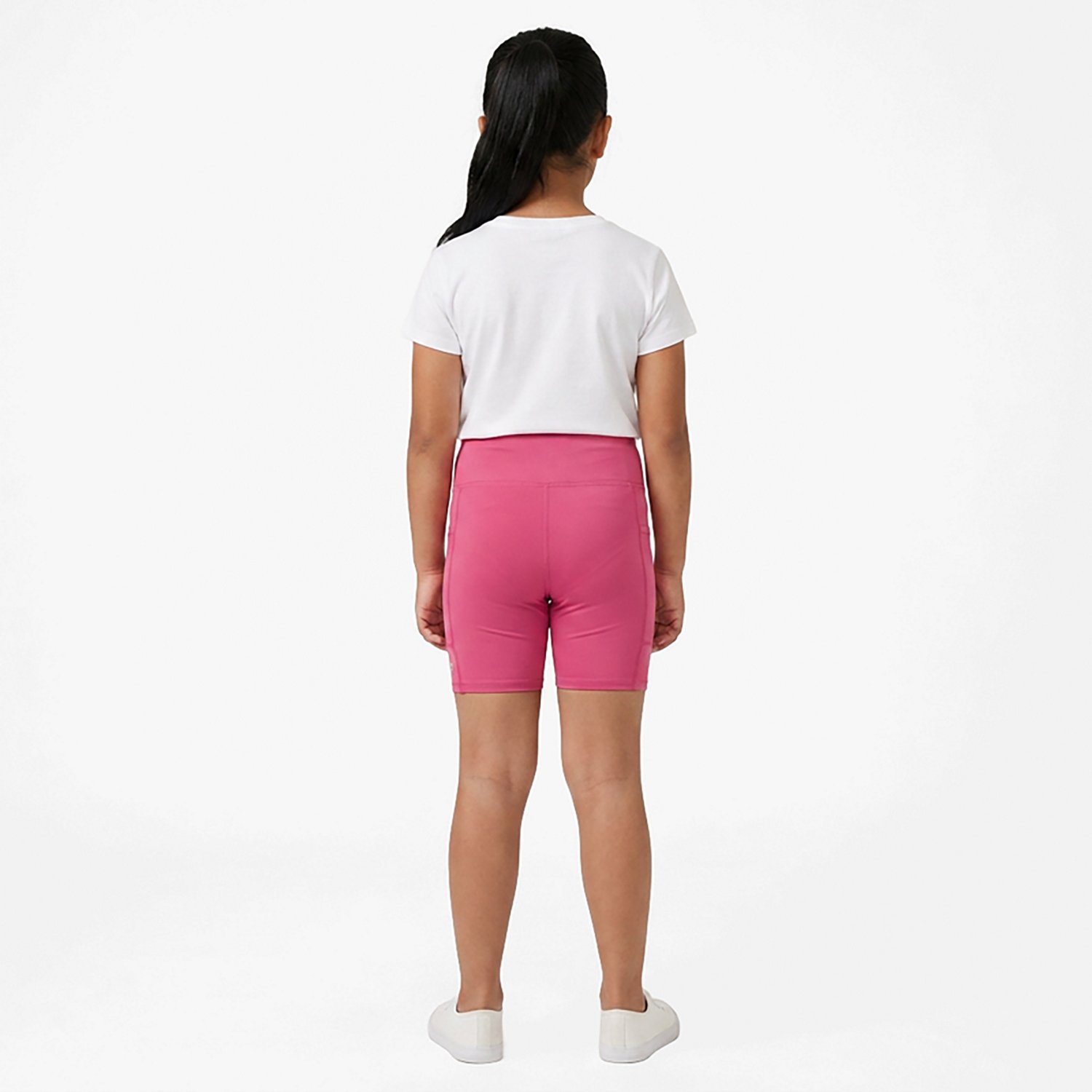 BCG Girls' Solid Bike Shorts                                                                                                     - view number 2