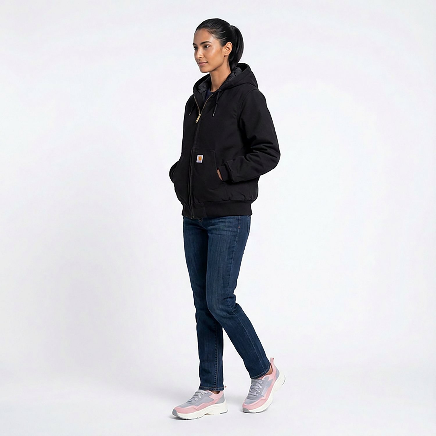Carhartt Women's Duck Quilt-Lined Active Jacket - view number 3