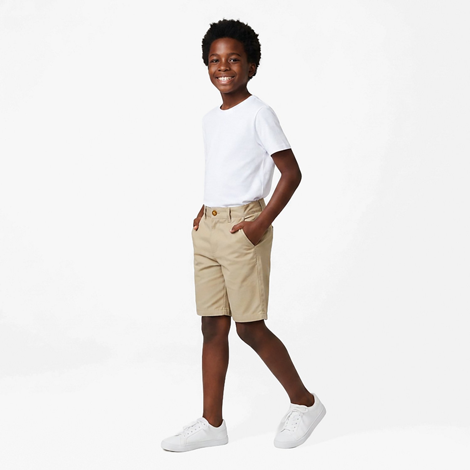 French Toast Boys' Flat Front Shorts 9