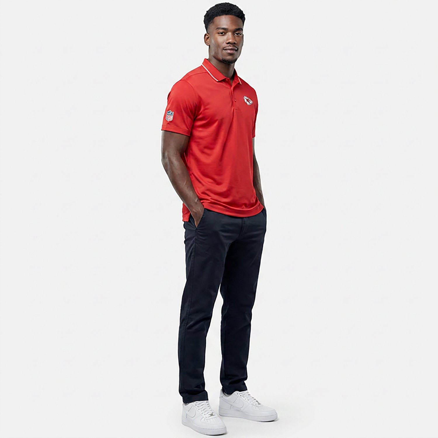 Nike Men's Kansas City Chiefs Victory Dri-FIT Polo Shirt
