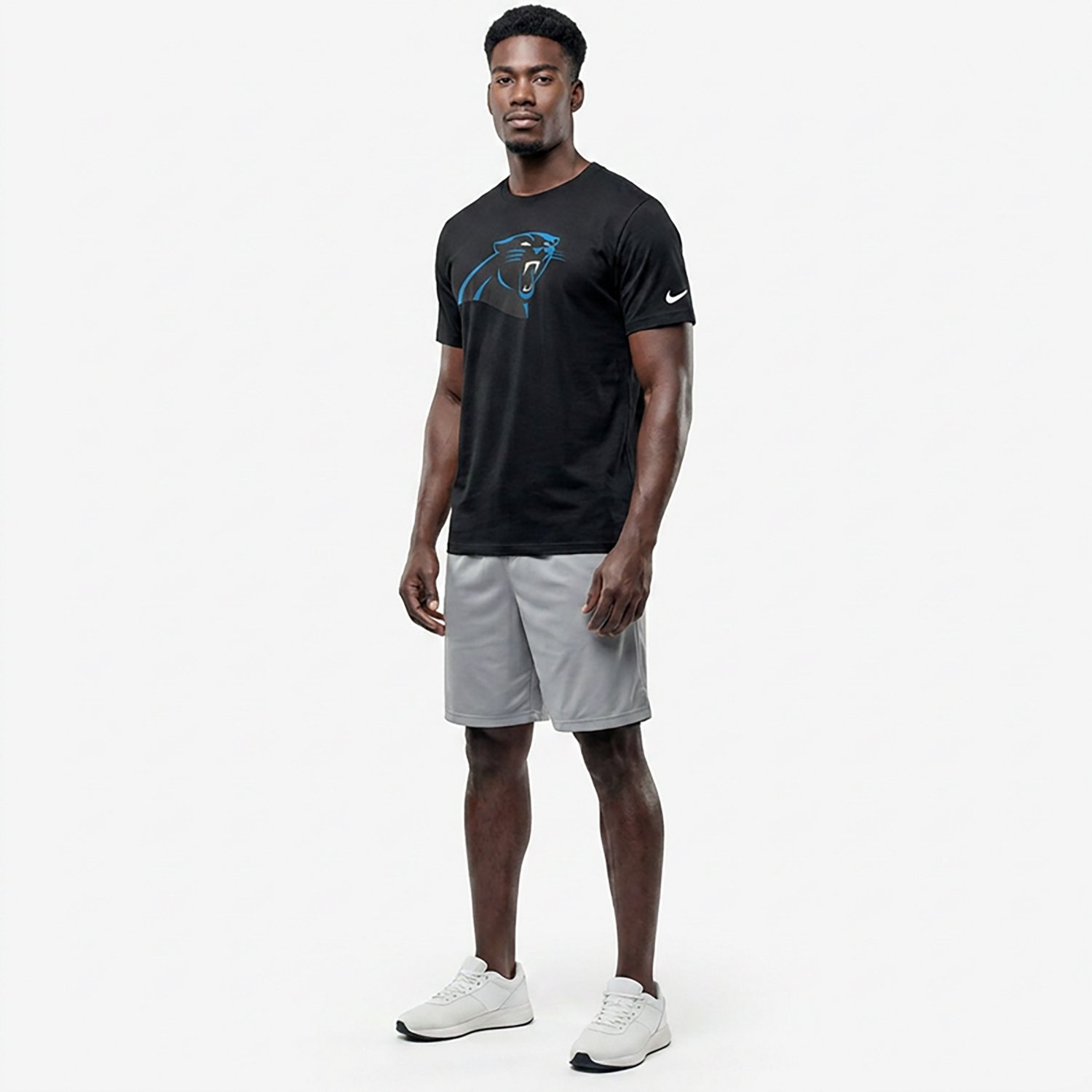 Nike Men's Carolina Panthers Logo Essential T-shirt
