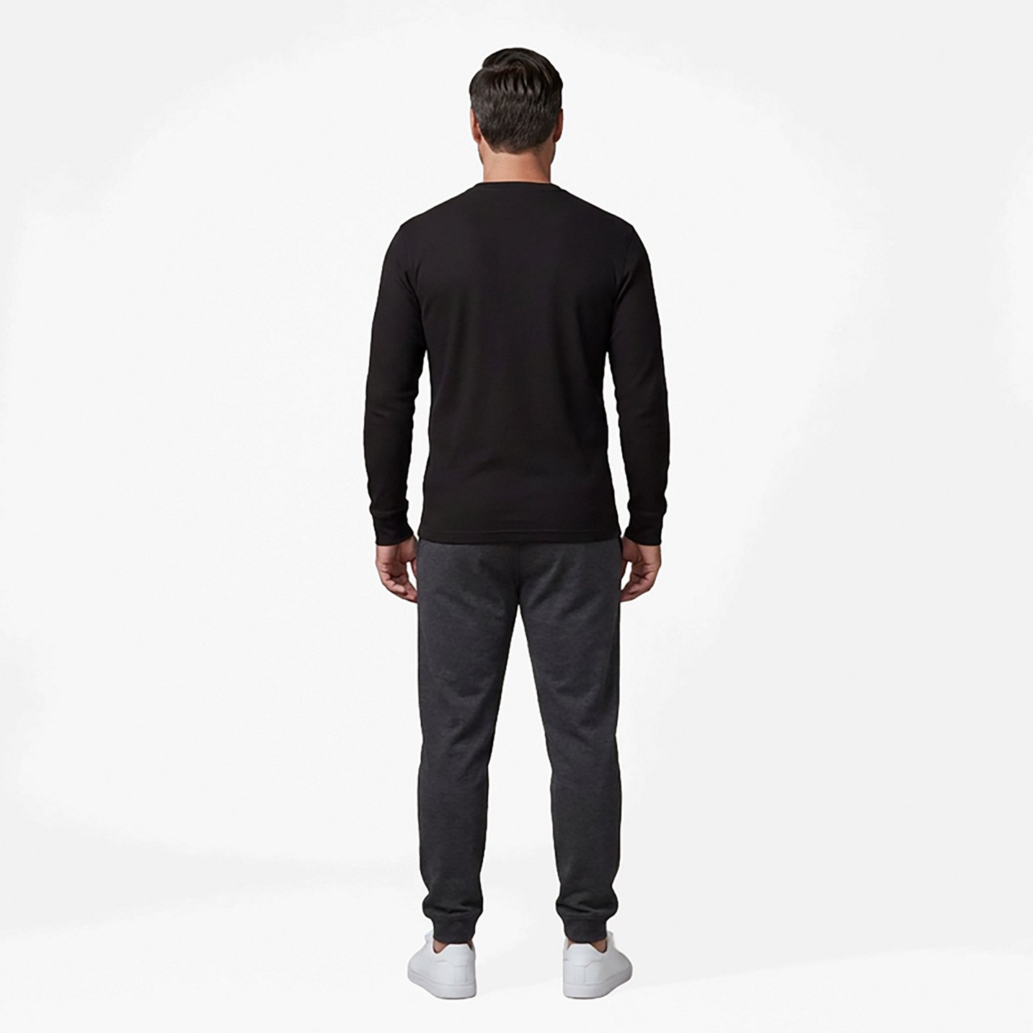 Magellan Outdoors Men's Thermal Waffle Long Sleeve Crew Baselayer Top