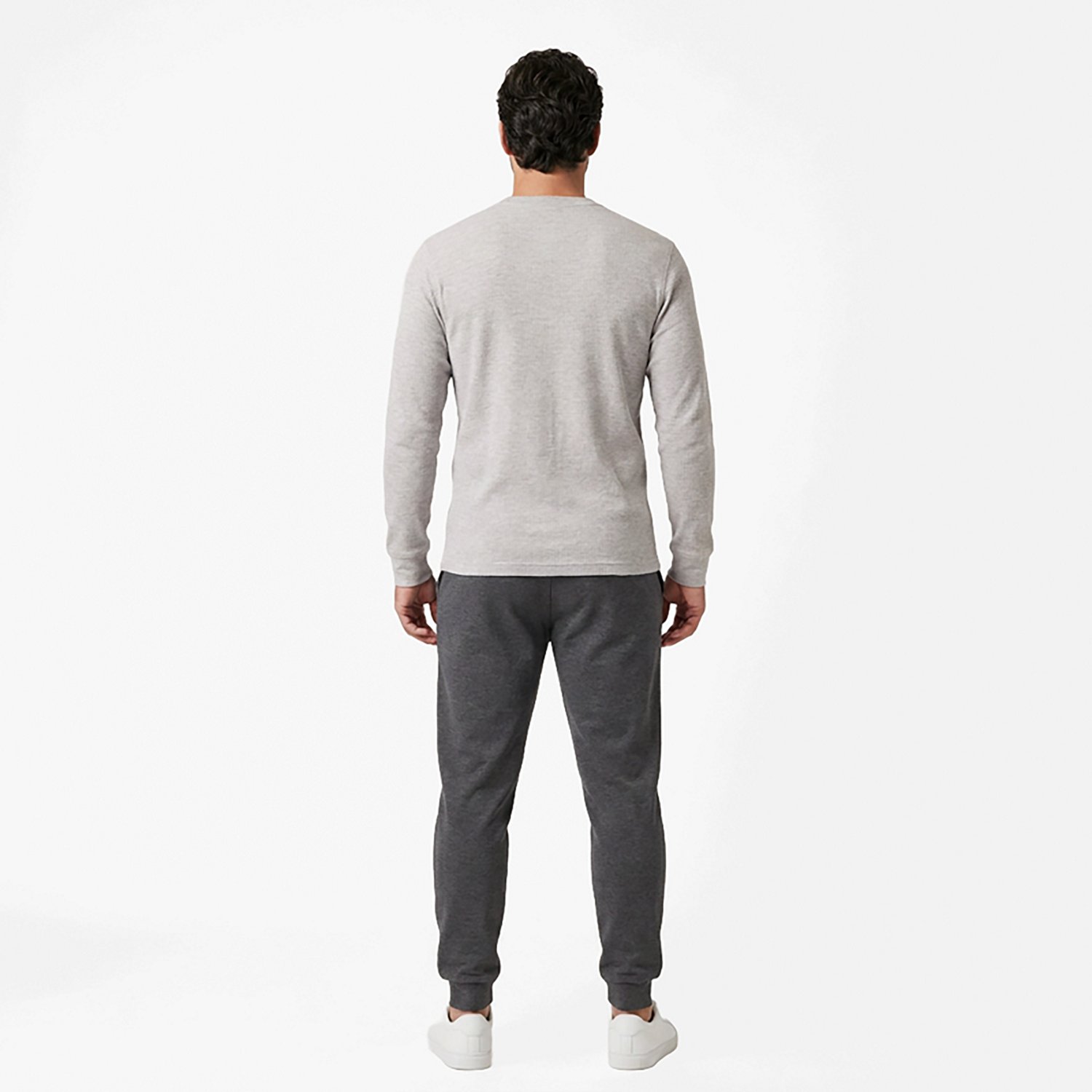Magellan Outdoors Men's Thermal Waffle Long Sleeve Crew Baselayer Top - view number 2
