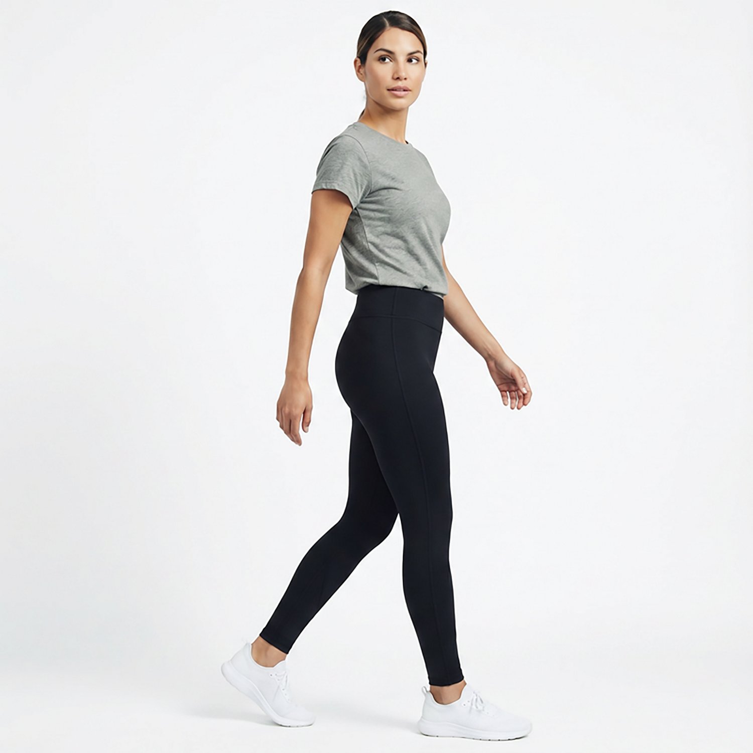 Magellan Outdoors Women’s Thermal Grid Baselayer Fleece Pants                                                                  - view number 2