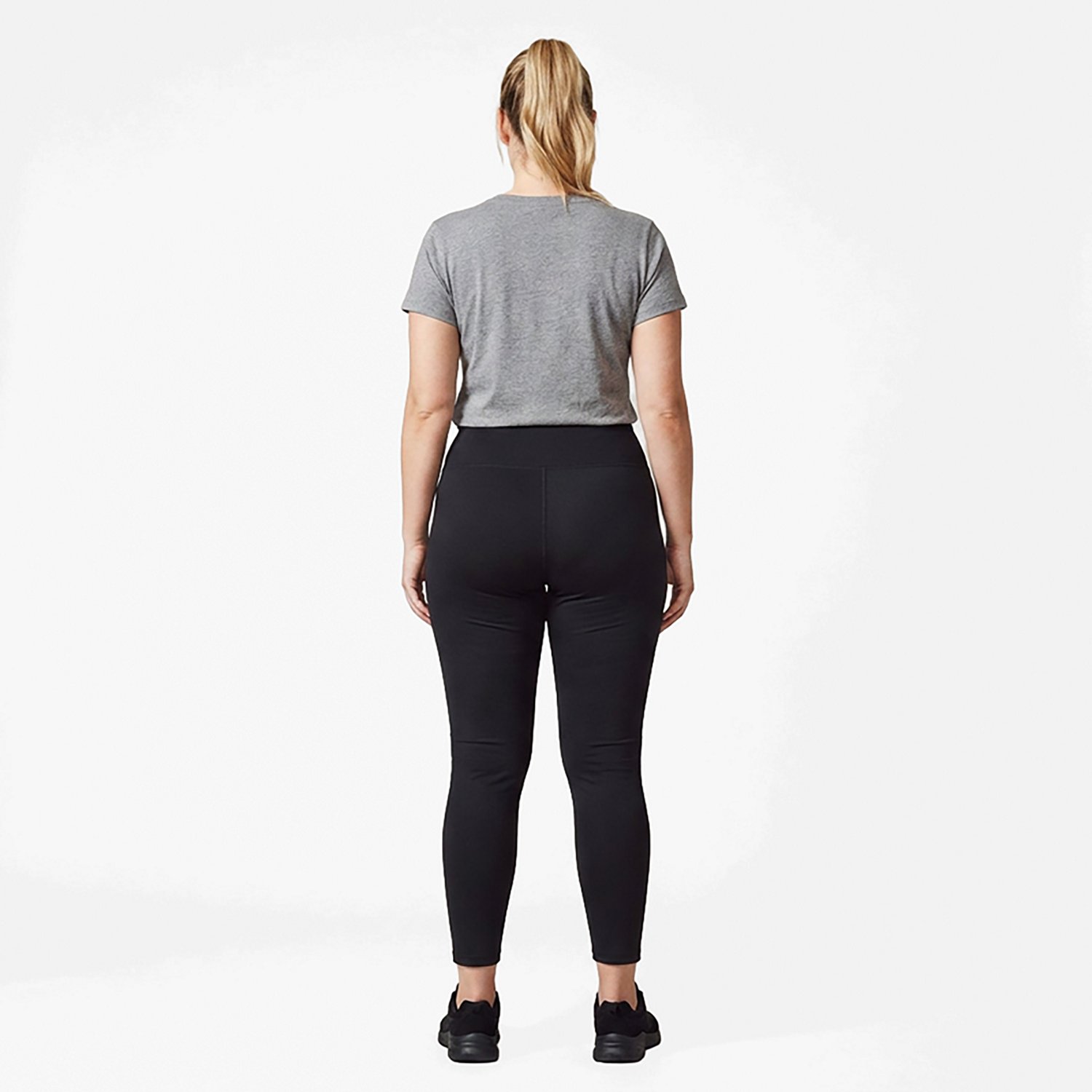 Magellan Outdoors Women’s Thermal Grid Baselayer Fleece Pants                                                                  - view number 3