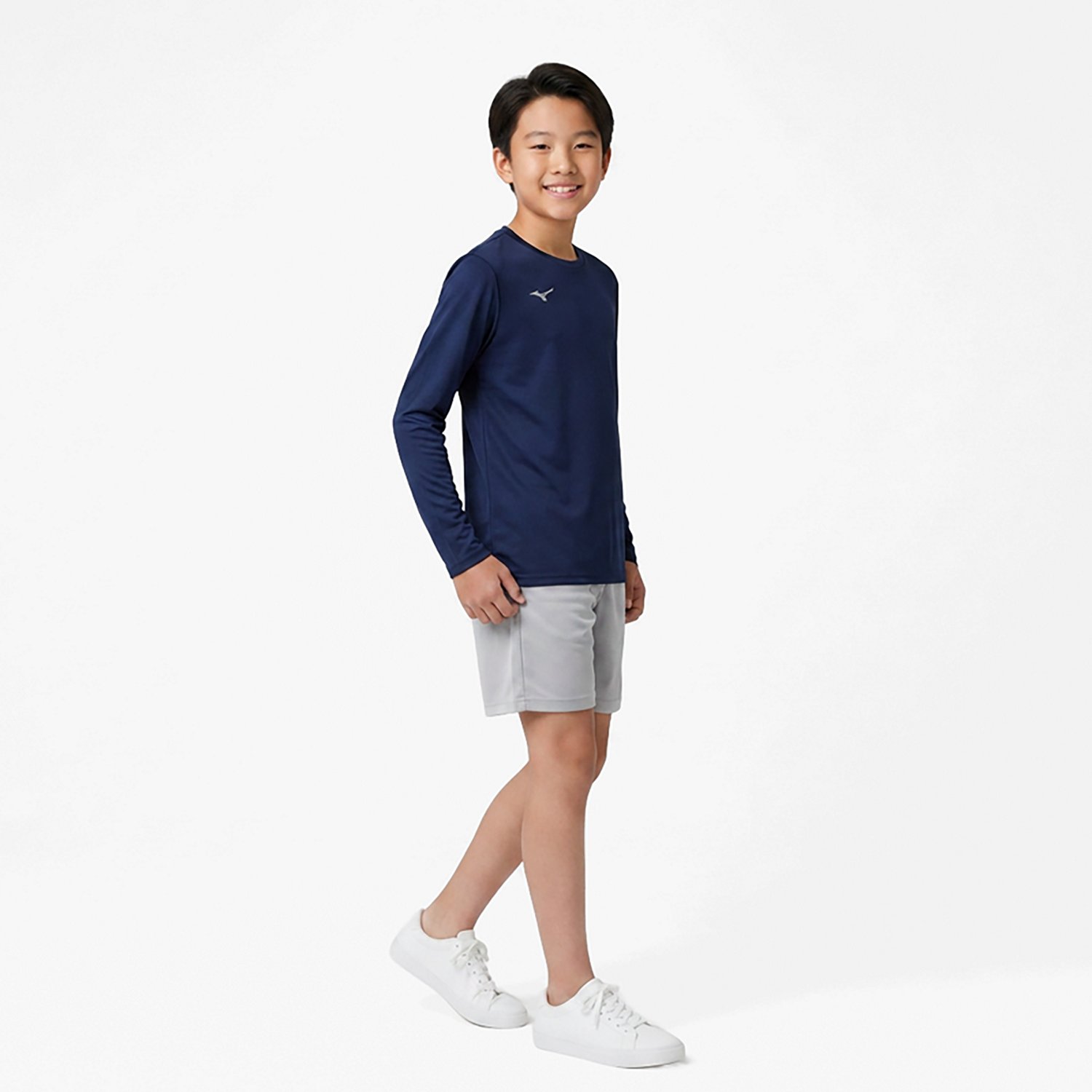 Mizuno Boys' Comp Diamond Long Sleeve Crew Shirt - view number 3