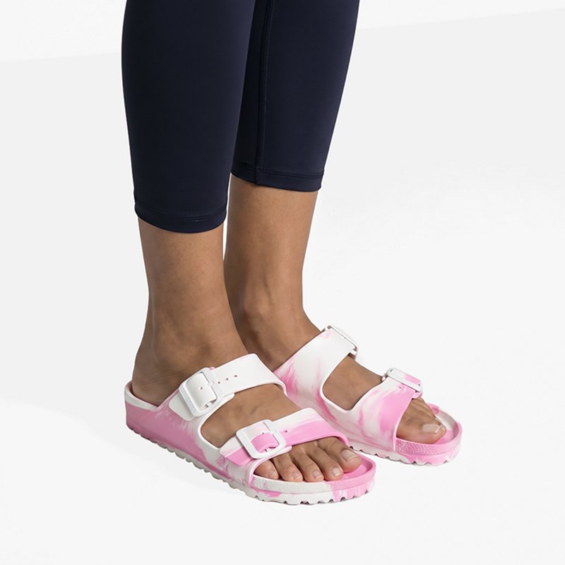Birkenstock Arizona Essentials EVA Sandals for Ladies - Pink Multi