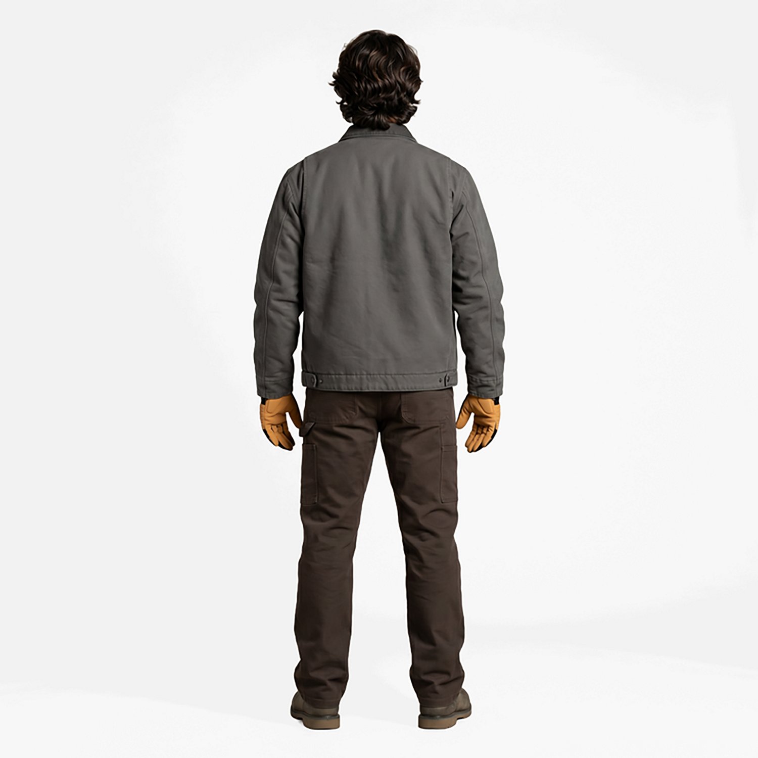 Carhartt Men's High Dexterity Molded Knuckle Gloves - view number 2