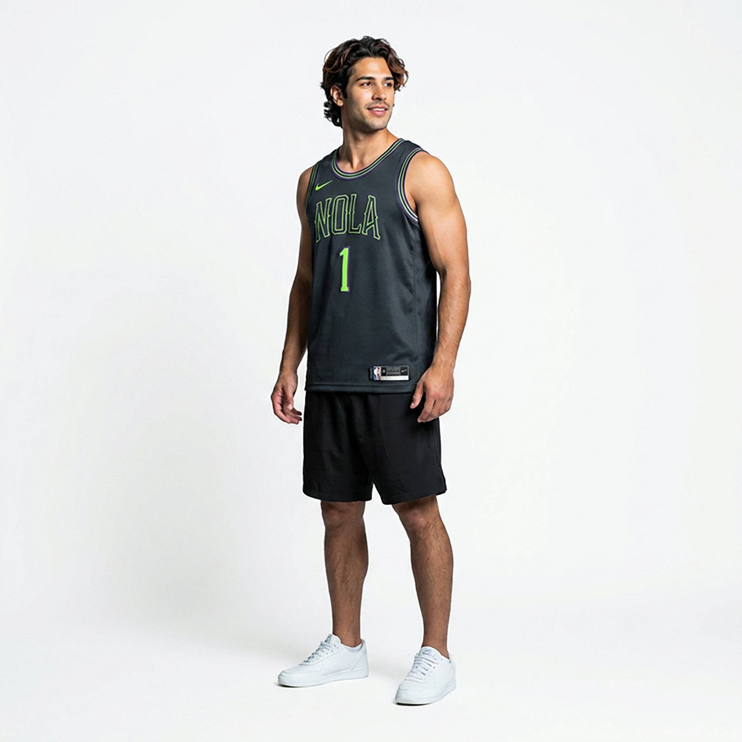 Unisex Nike Zion Williamson New Orleans Pelicans 2023/24 Swingman Jersey - City Edition                                          - view number 3