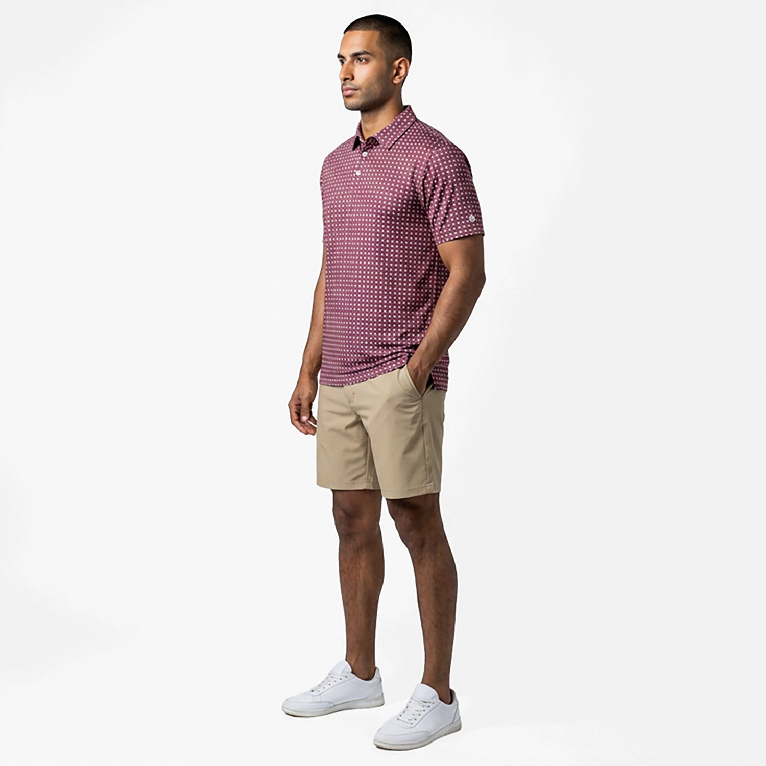 BURLEBO Men's Texas Pride Performance Polo Shirt - view number 6