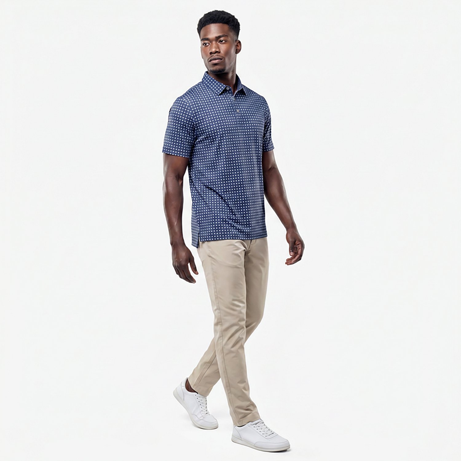 BURLEBO Men's Texas Pride Performance Polo Shirt - view number 3